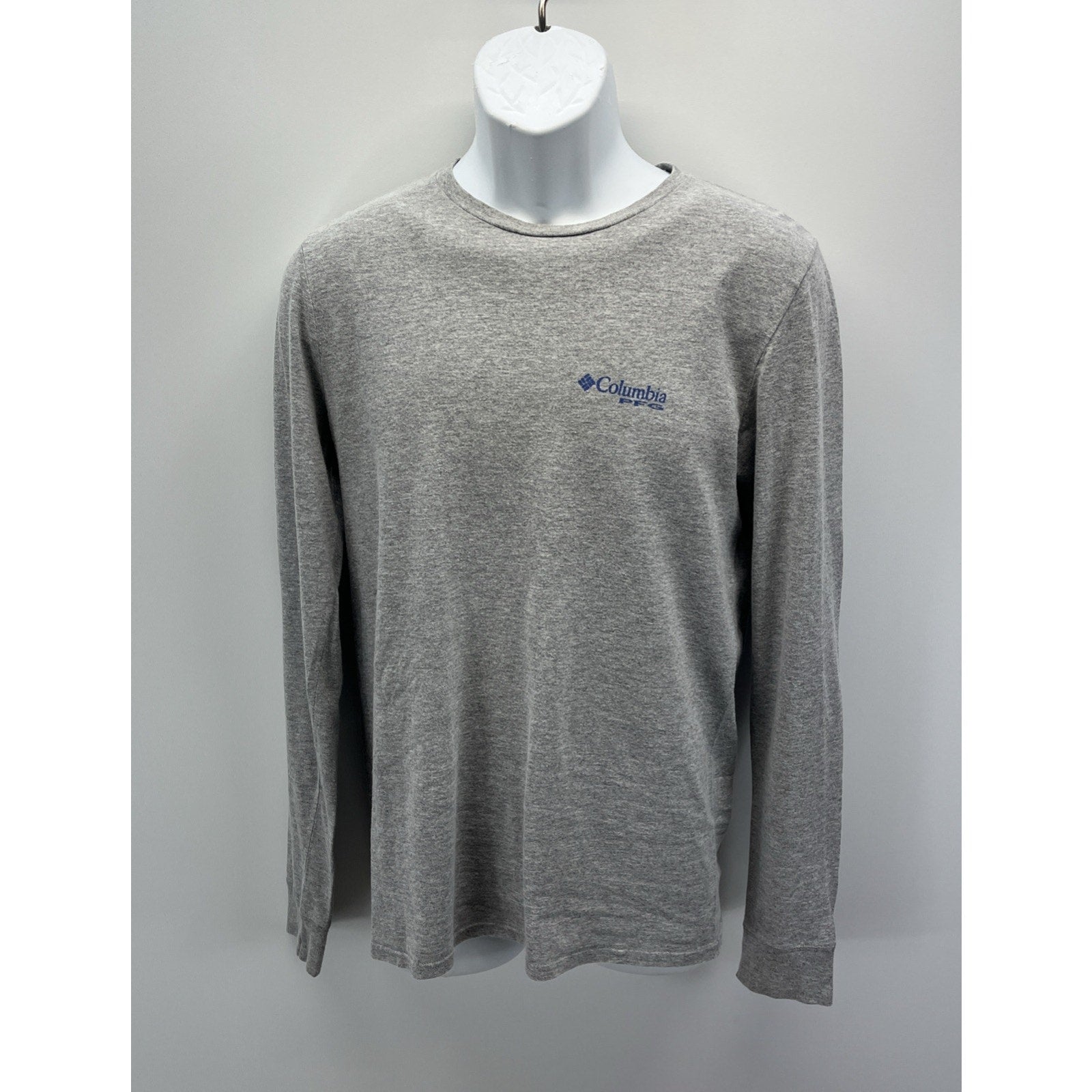 Columbia Pfg Men’s Small Casual Gray Long Sleeve T-Shirt