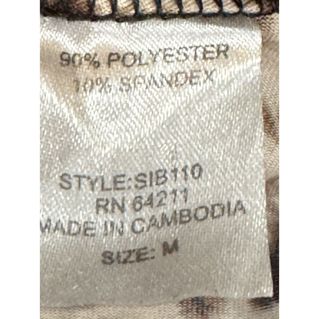 Linea Donatella Lingerie Dress Day To Night Soft Leopard Print Mini Shift Sz M