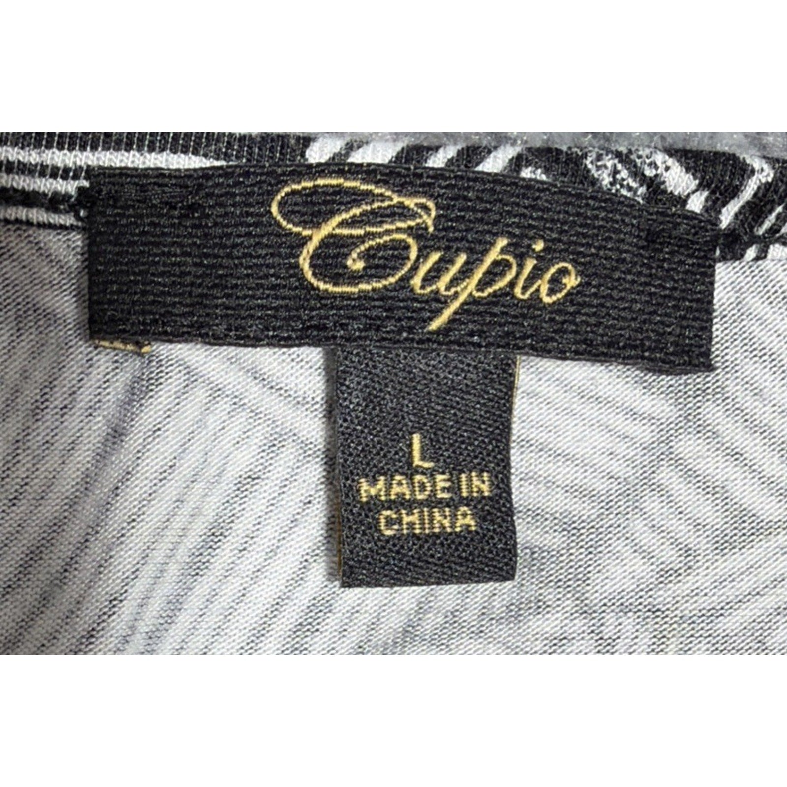 Cupio Cold Shoulder Bell Sleeve Embroidered Lagenlook Top Size Large