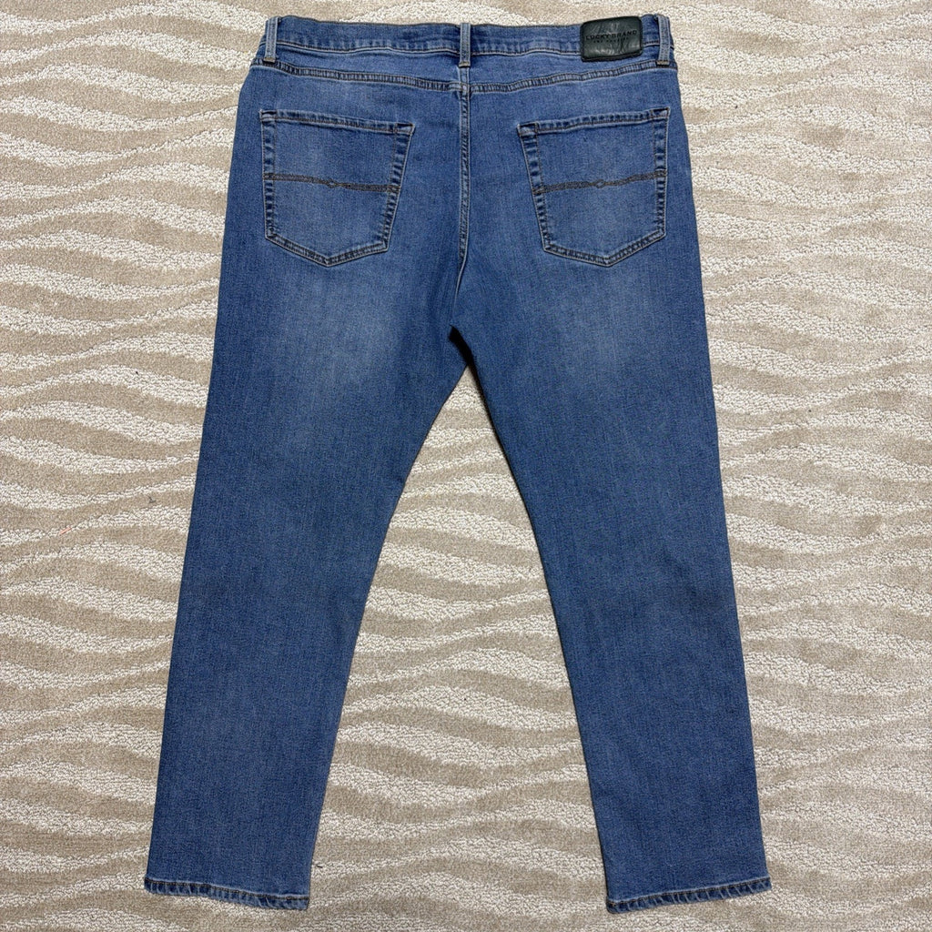 LUCKY BRAND Men's Blue Denim 410 Athletic Slim Jeans SZ 38x30