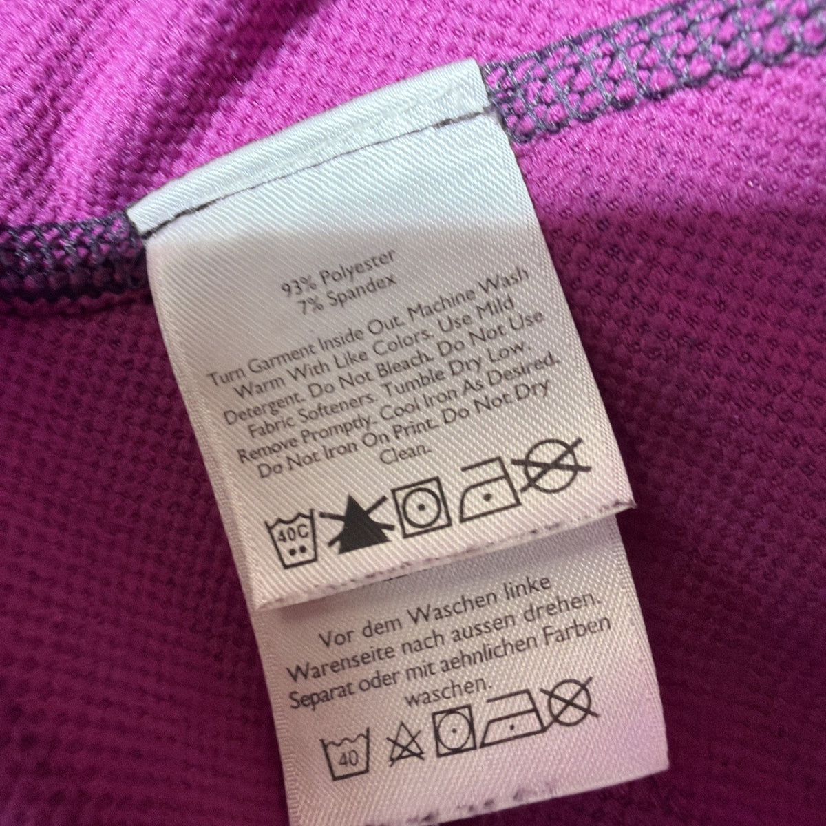 Eddie Bauer Travex First Ascent Jacket Womens M Pink 1/4 Zip Stretch Outdoors