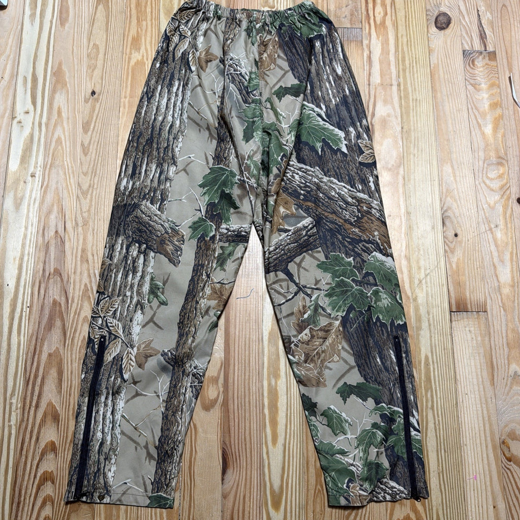 Stearns Dry Wear Realtree Camo Lined Waterproof Rain Pants M Hunting Outdoor