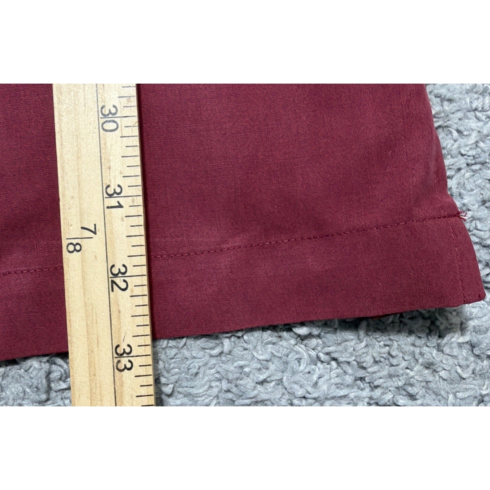 Tulliano Men’s XXXL 100% Silk Camp Shirt Wine Red Button Front Retro Lounge NWT