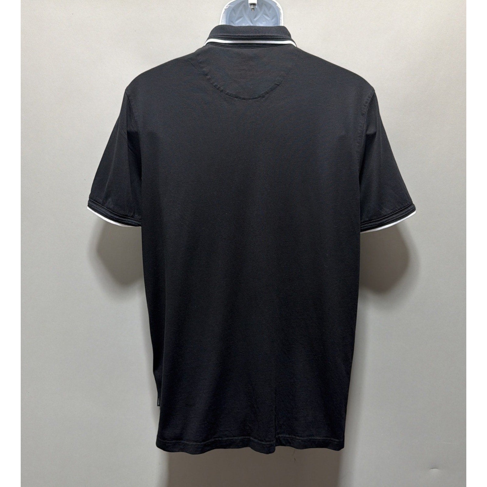 Ted Baker London Derry Pocket Modern Short Sleeve Polo Shirt - Black - Mens 6