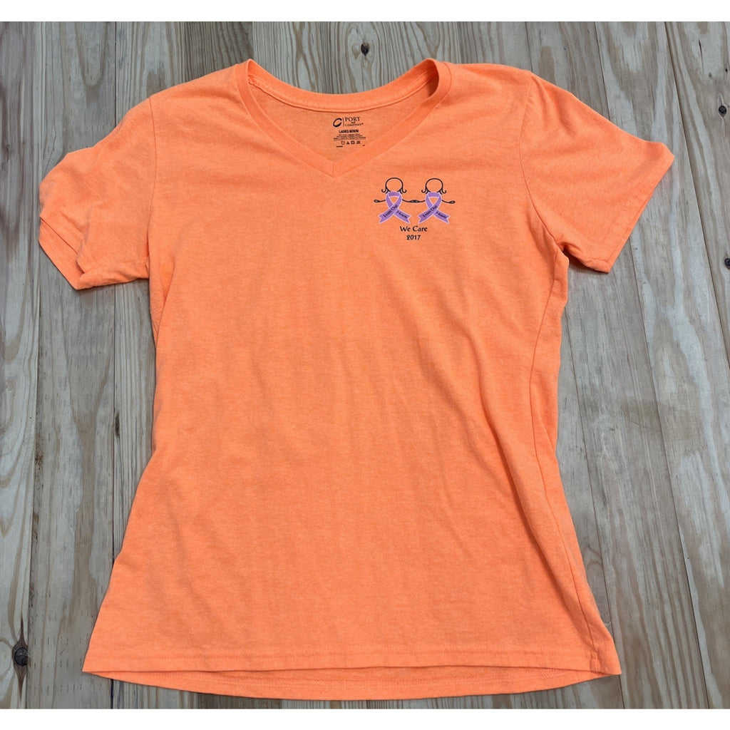 Pine Island Florida Breast Cancer Awareness Graphic T Shirt Women’s 2017 Size M