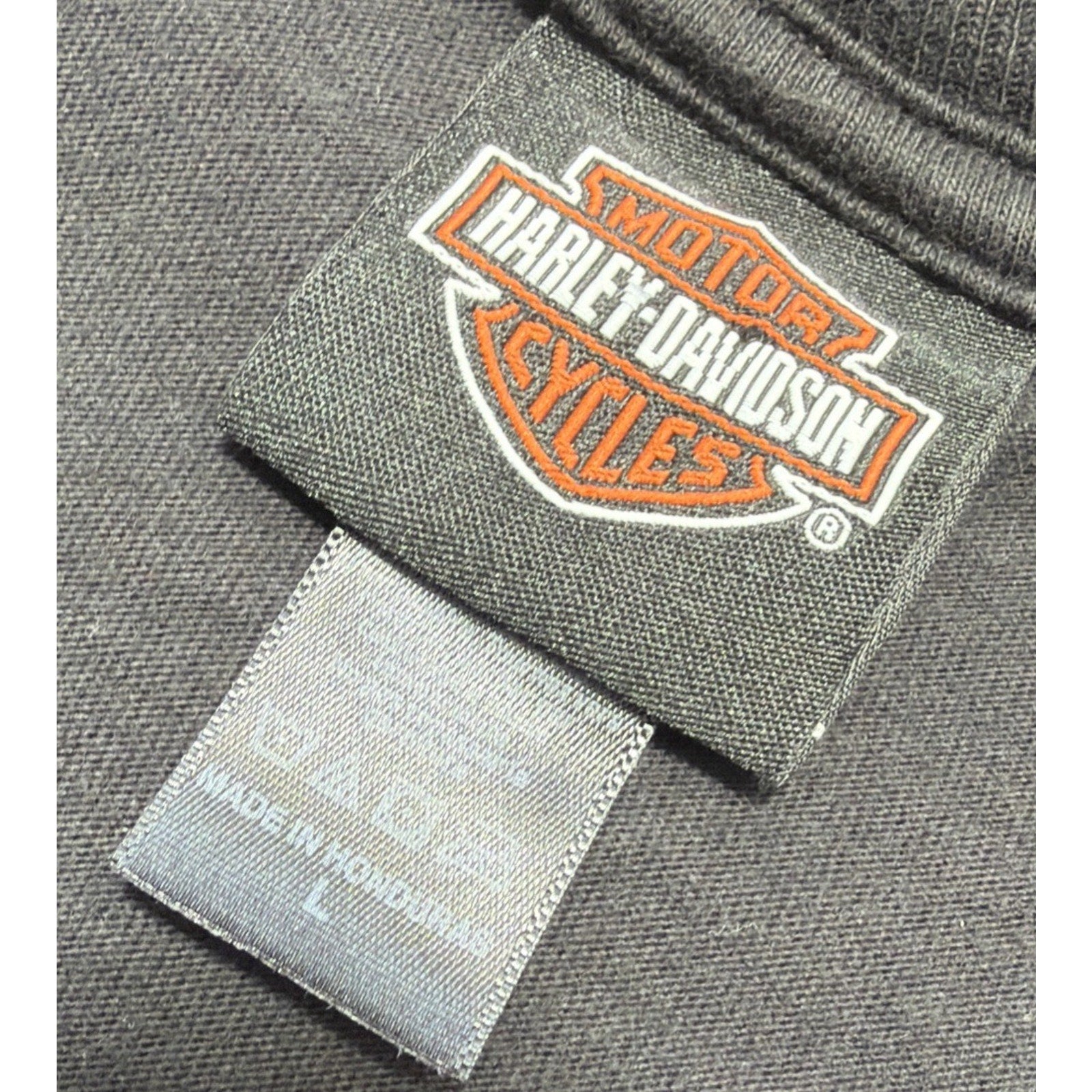 Harley Davidson Shirt Mens Large Black Pocket Willie G Southern Thunder MS