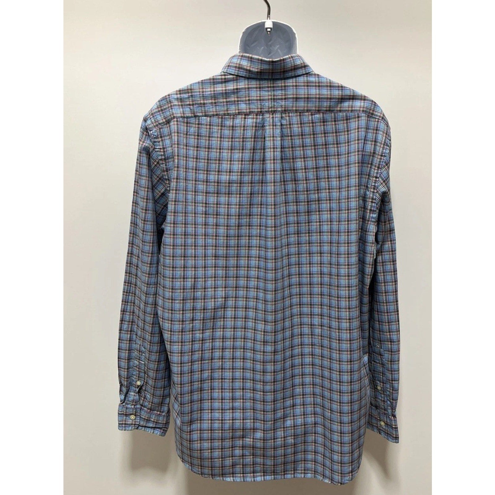 Ralph Lauren Button Down Shirt Long Sleeve Plaid Mens XL