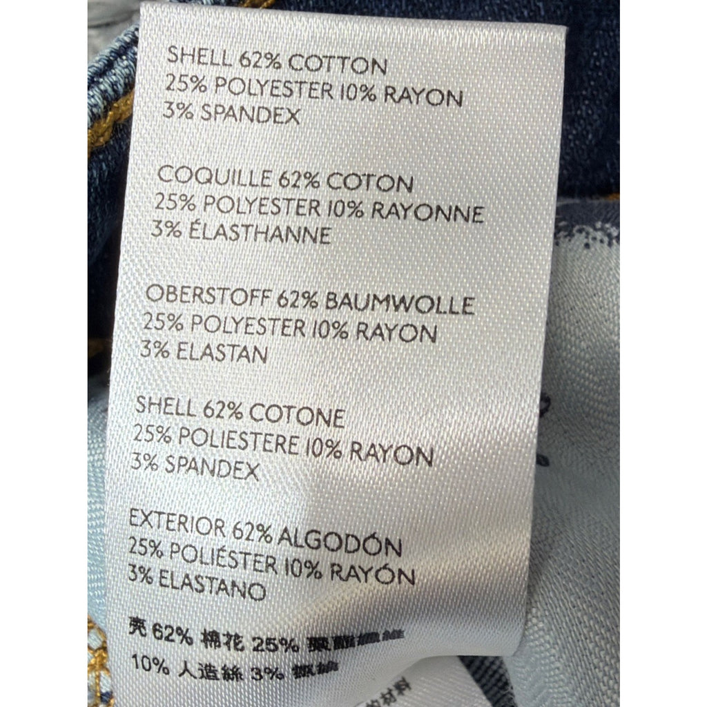 Anthropologie Pilcro and the Letterpress High Rise Denim Legging Size 25 NWT