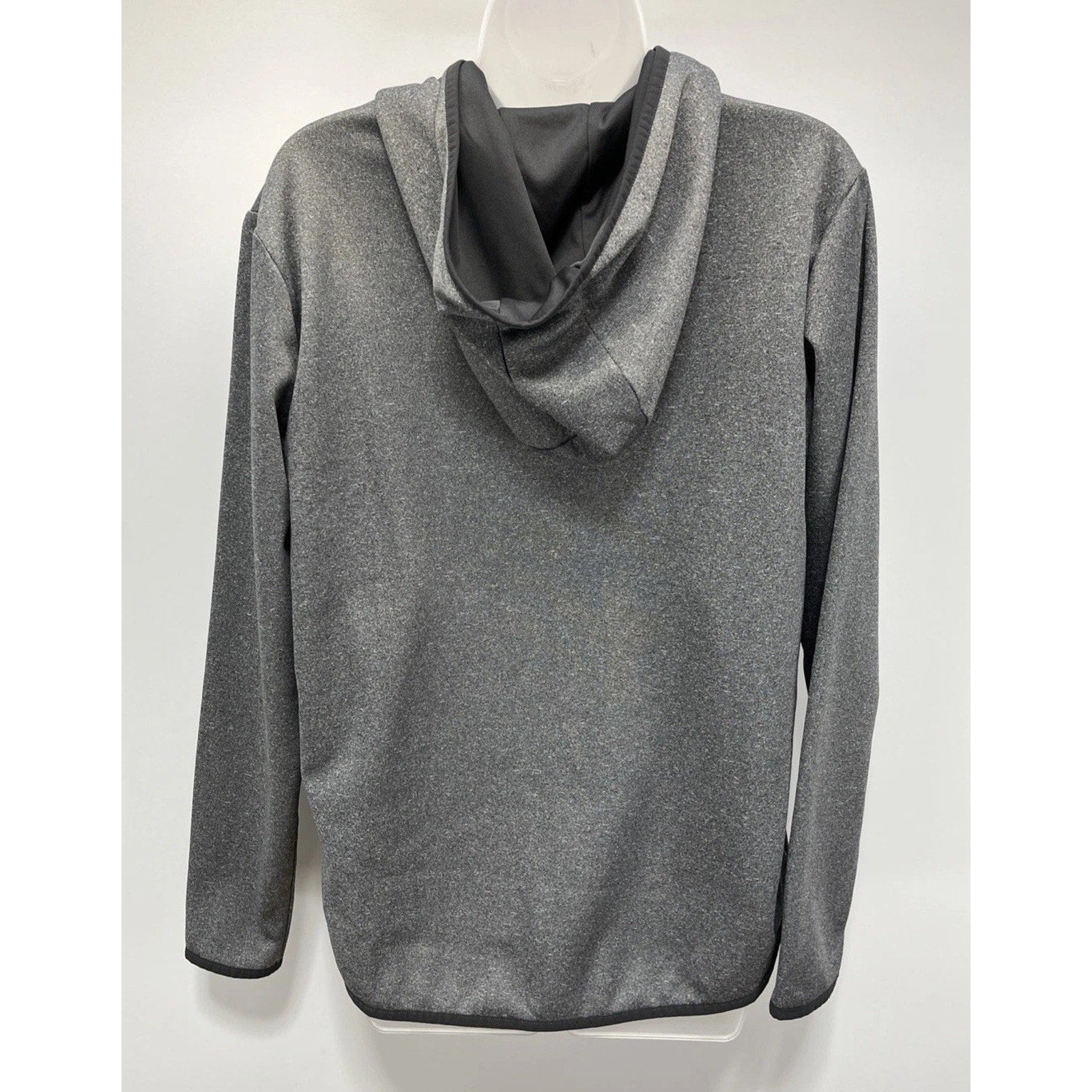 Under Armour Women’s Fleece Script Hoodie 1366956-010 Jet Gray -M