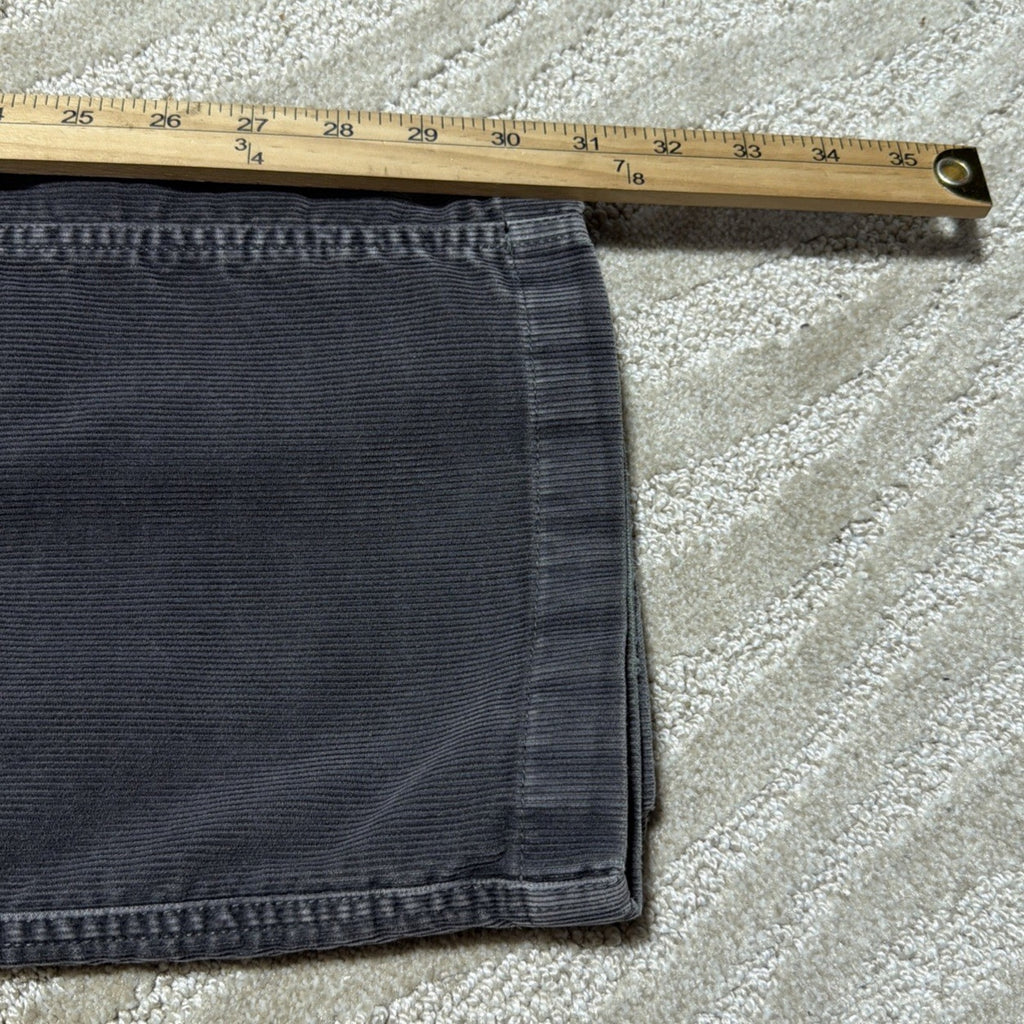 The North Face Double Knee Utility Corduroy Pants Mens 34x31 Gray