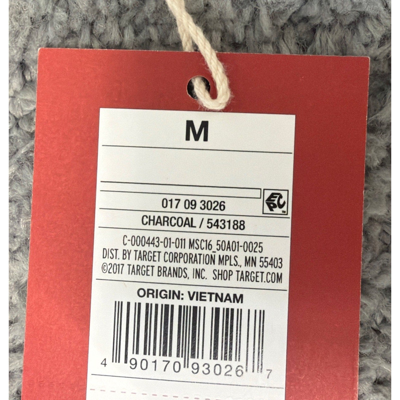 Mossimo Supply Co Gray Lace Up Dress Womens Medium Sleeveless Swing Casual New