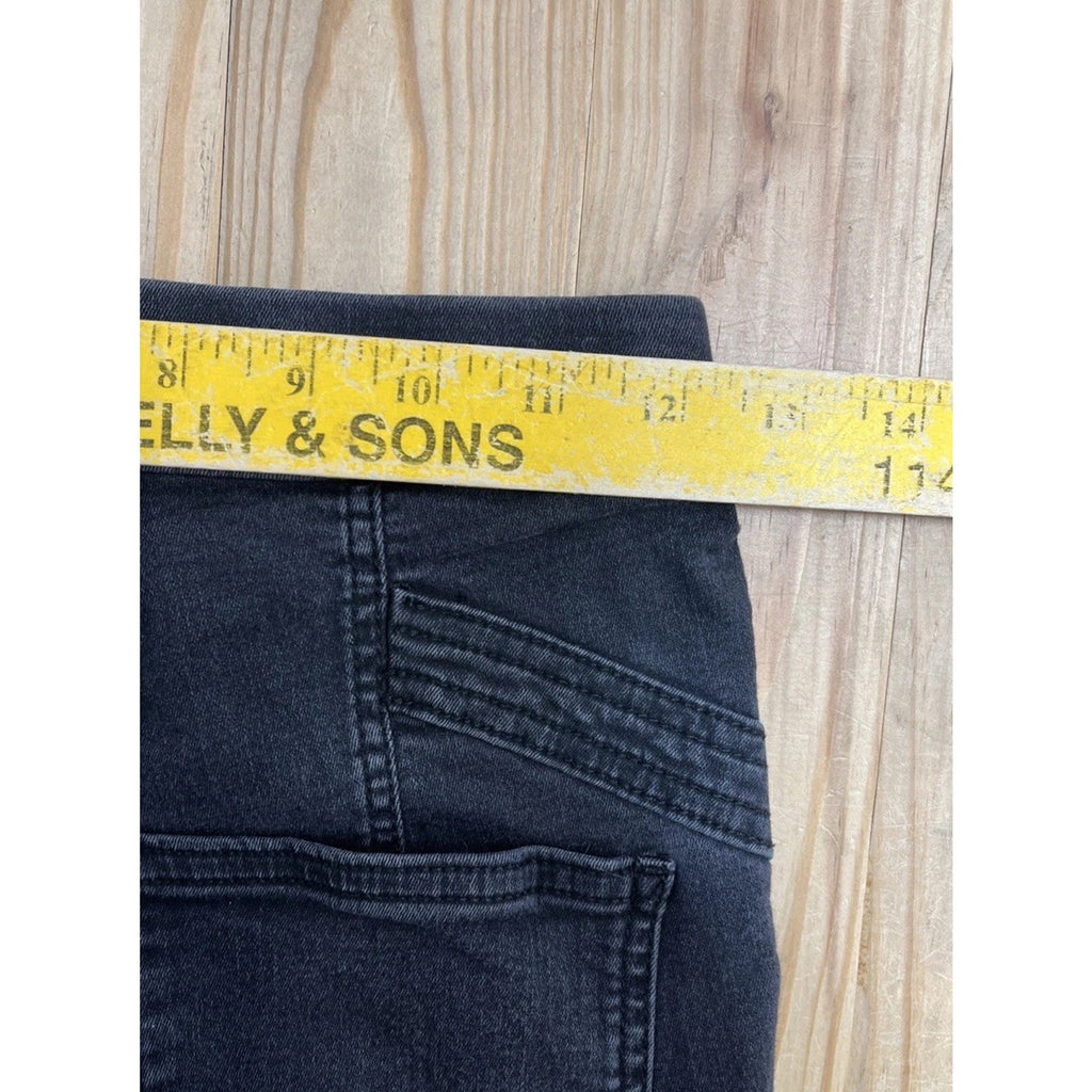 Free People Stretch 'Feel Alright Skinny' Jean, High Rise Black- Size 25