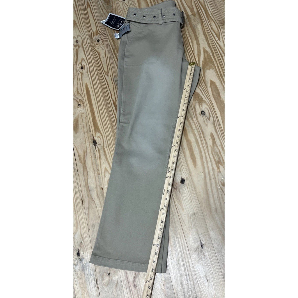 Riveted By Lee Jeans 12 Belted Bootcut Low Rise Stretch Color Camel Blast 33x30