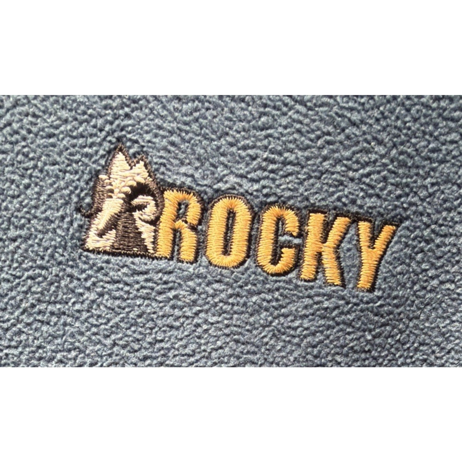 ROCKY Brands Shirt Men's Long Sleeve High Neck 1/4 Zip Pullover Blue XXL