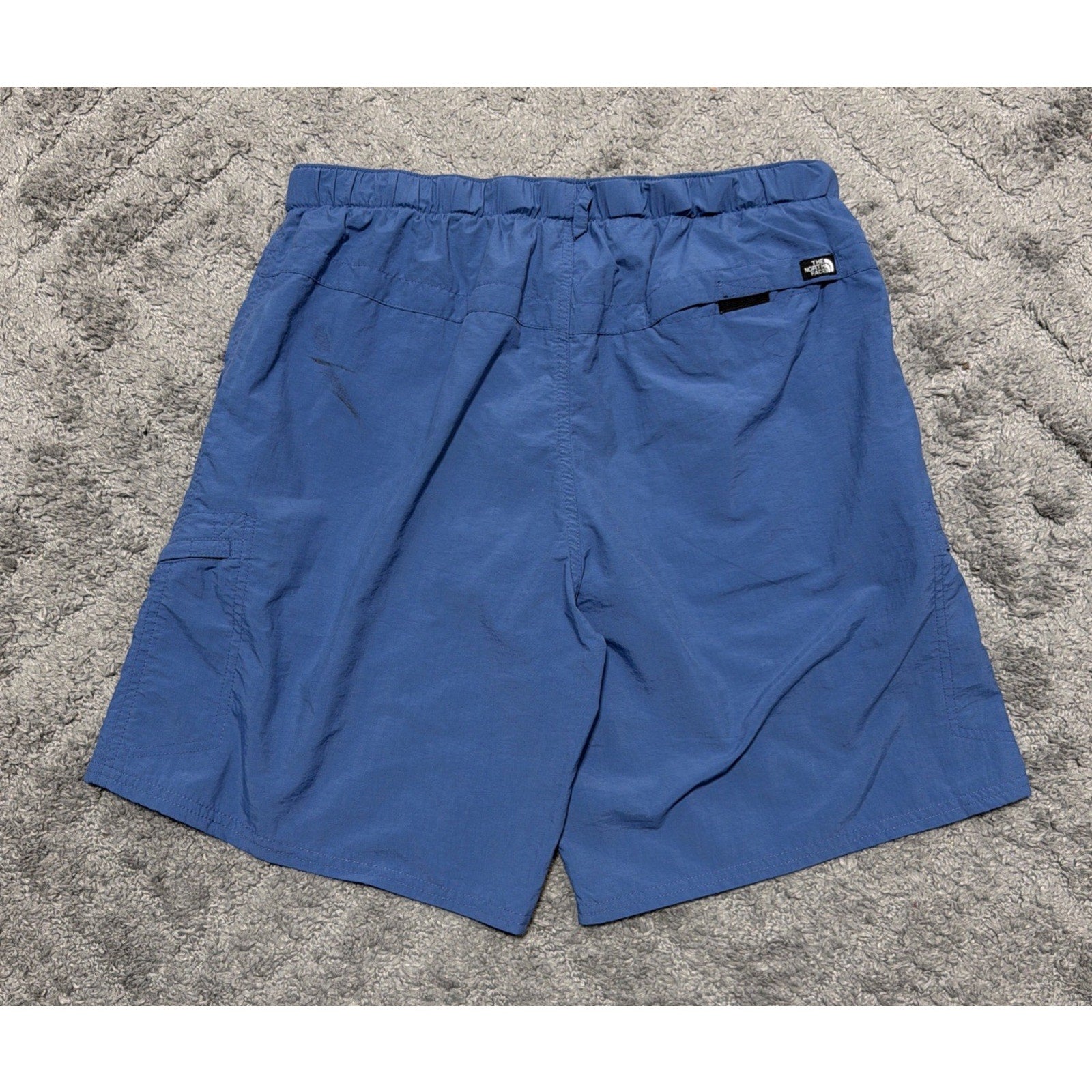 The North Face Flashdry Board Shorts Mens 36 Blue Drawstring Swim