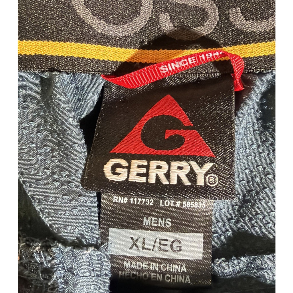 Men’s Gerry 4 Way Stretch Pull-On Trail Shorts Blue Size XL