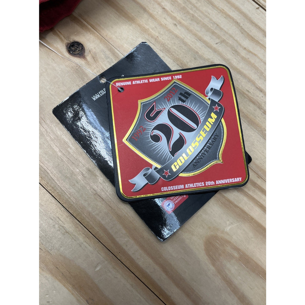 NWT COLOSSEUM ATHLETICS 20th ANNIVERSARY ARKANSAS Razorbacks Full ZIP Jacket S