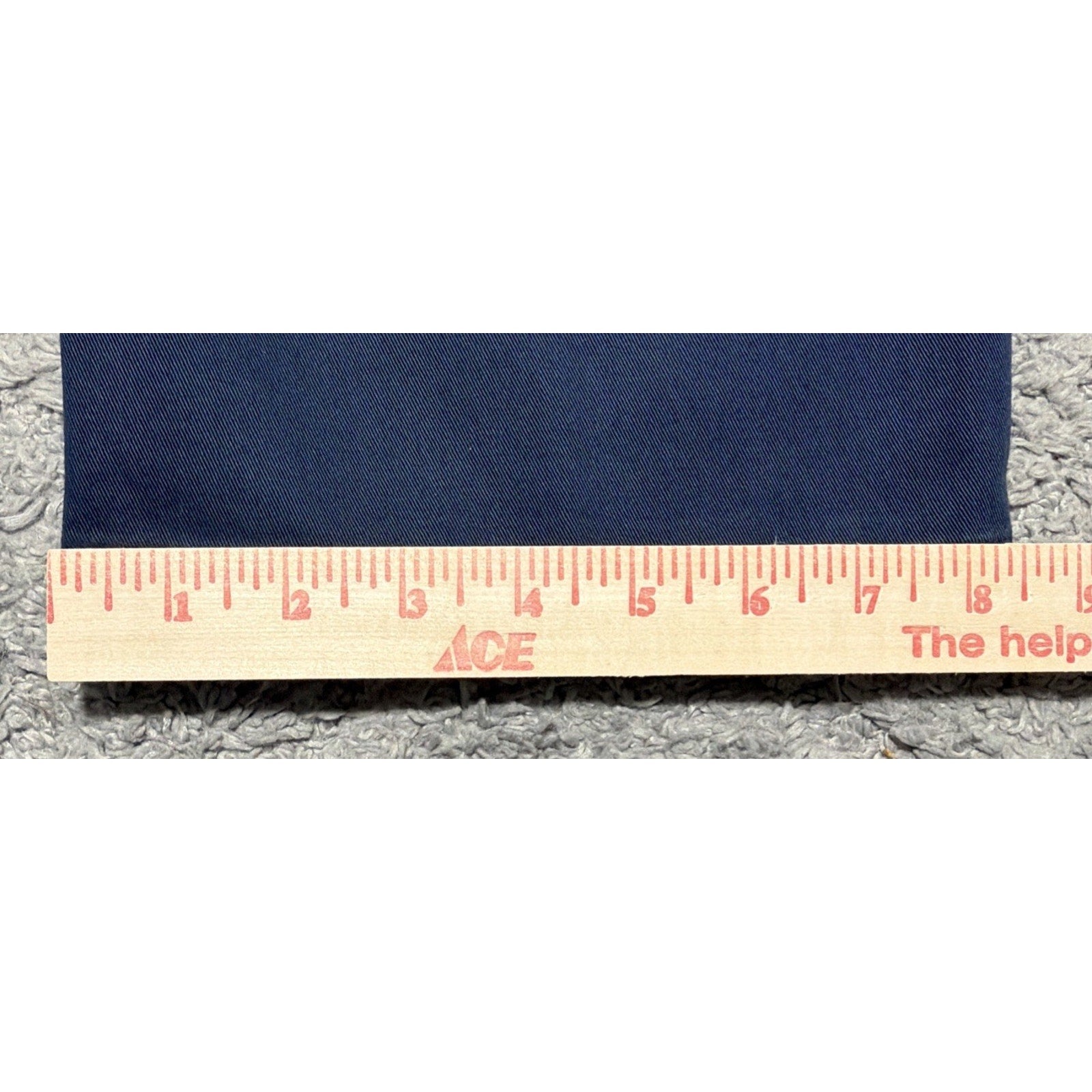 LL BEAN Women 10 Pet Blue Indigo Favorite Fit Chino Pants Wrinkle Resistant NWT