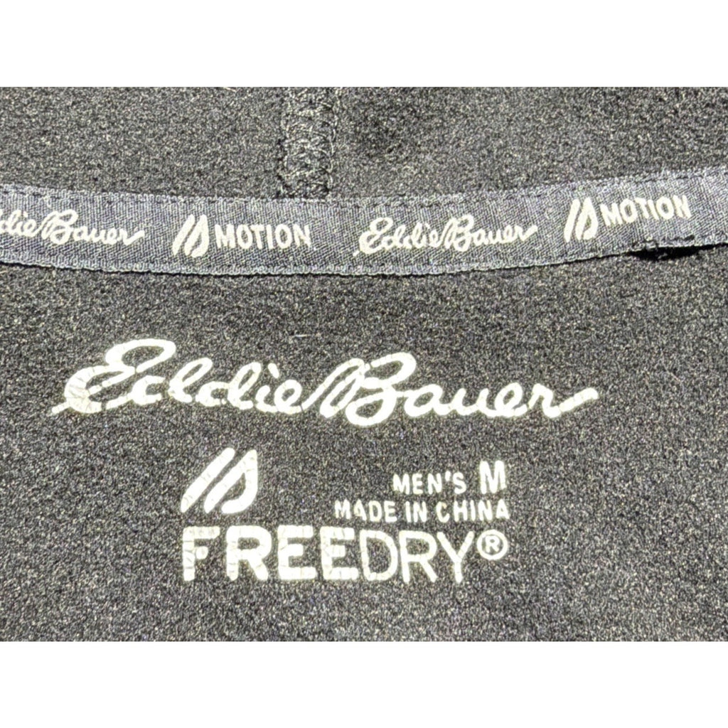 Eddie Bauer Freedry Men's M Jacket Full Zip Performance Hoodie Logo Outerwear