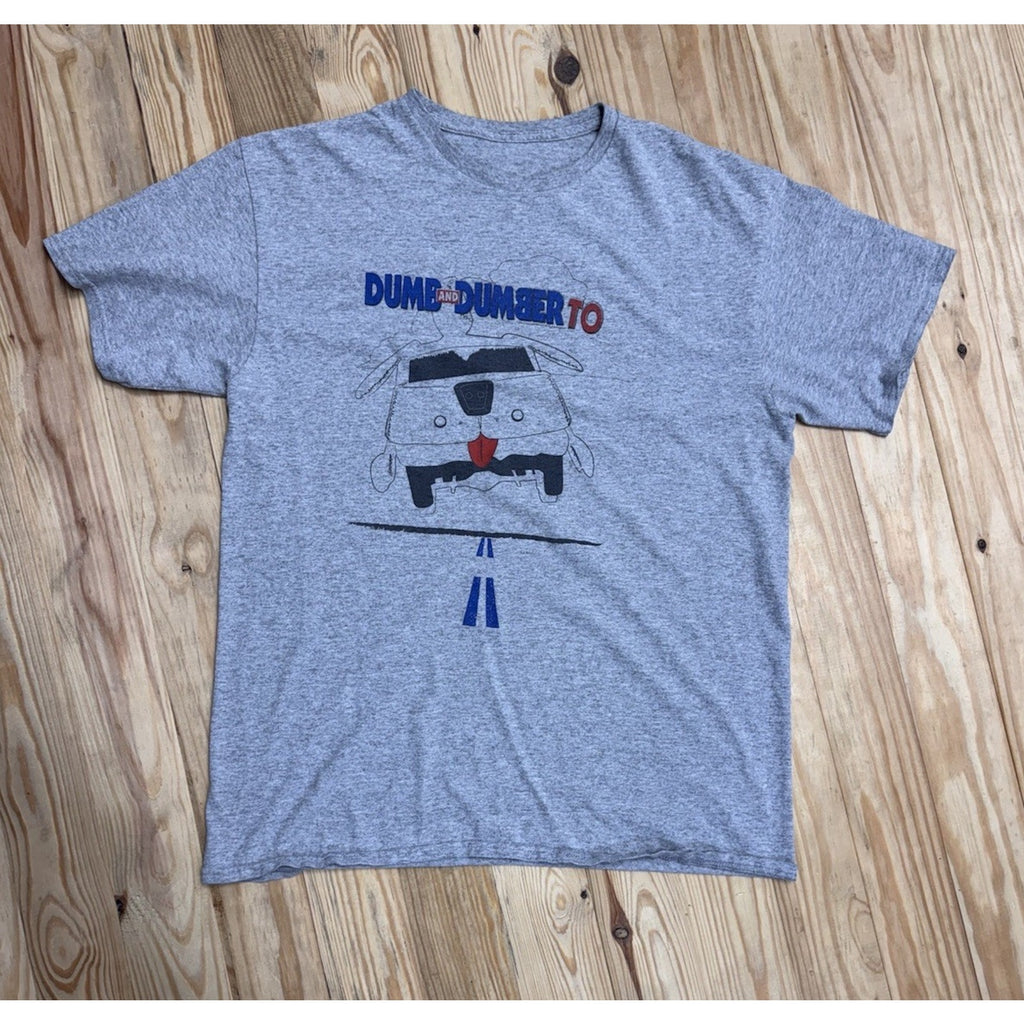 Dumb And Dumber To T-shirt large Cotton movie promo Vintage Style Vtg