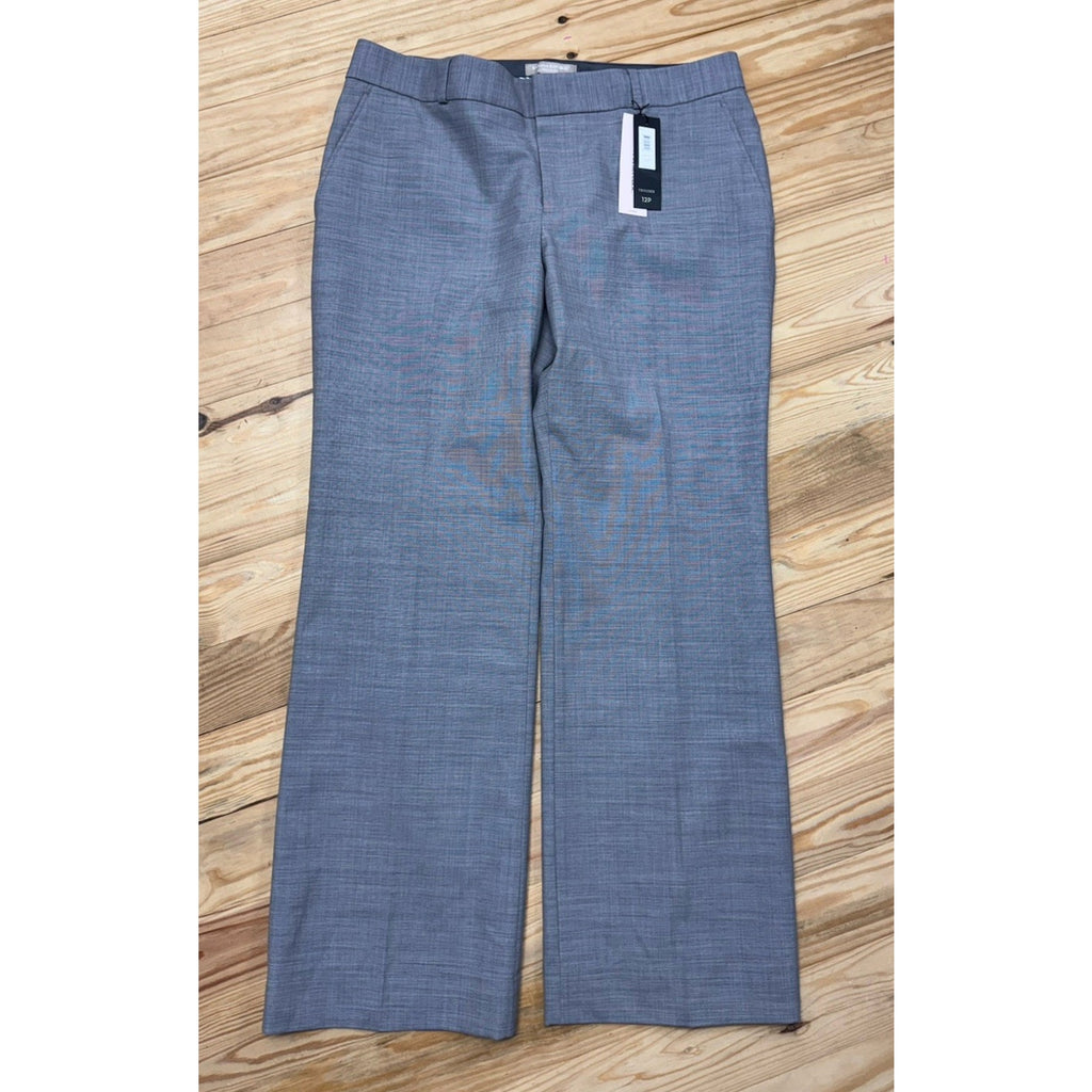 Banana Republic Martin Fit Classic Modern Women’s Size 12 Petite Gray Wool Blend