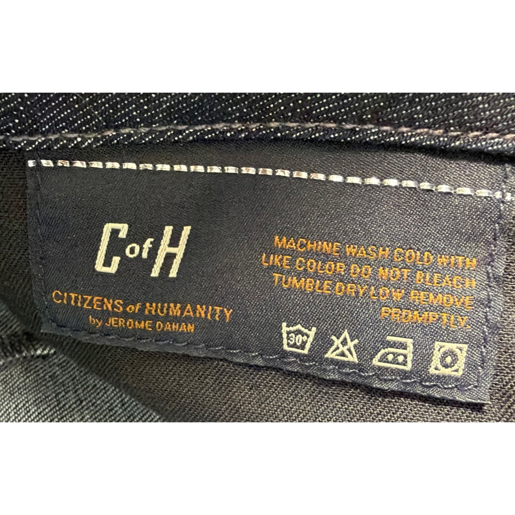 Citizens of Humanity Blue Denim High Rise Wide-Leg Flare Jeans Women's Sz 30x33