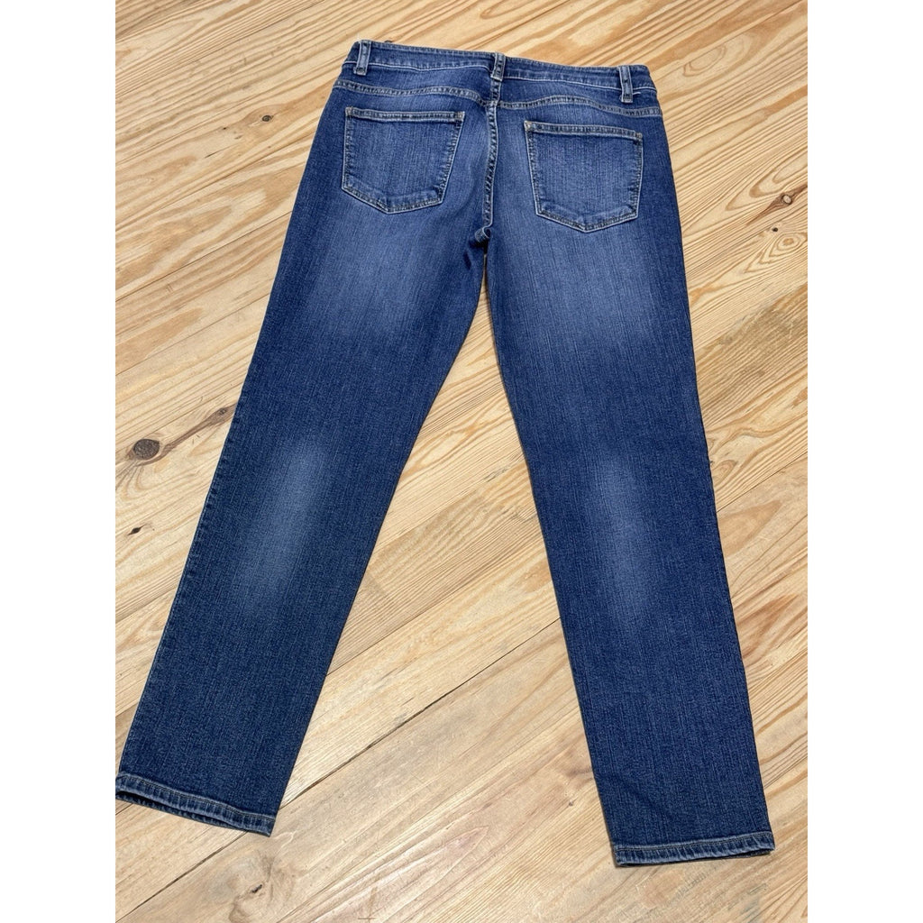 Talbots Signature Slim Ankle Blue Dark Wash Stretch Women’s Size 4/27