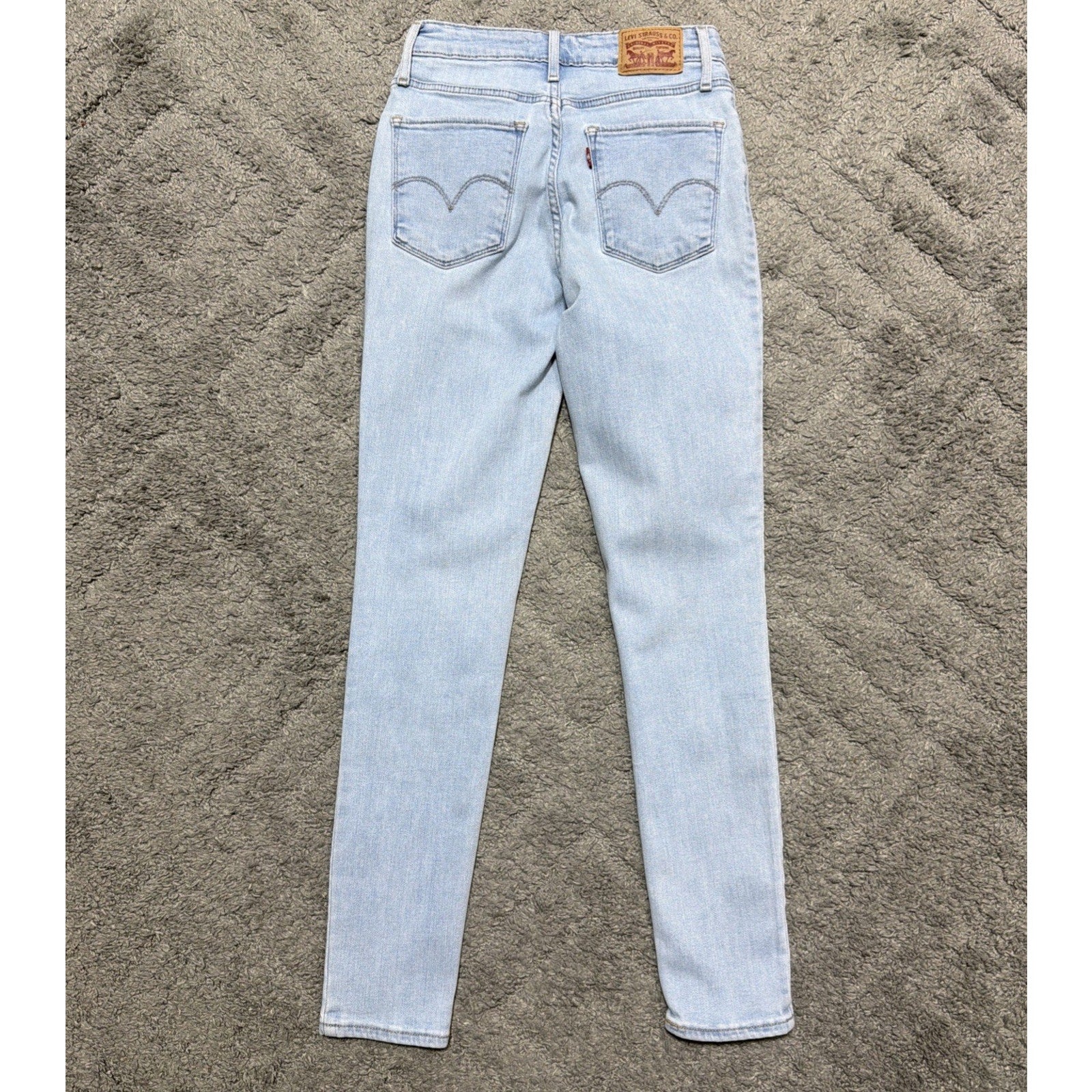 Levi's Women's 721 High Rise Skinny Denim Jeans Azure Mood Size 26