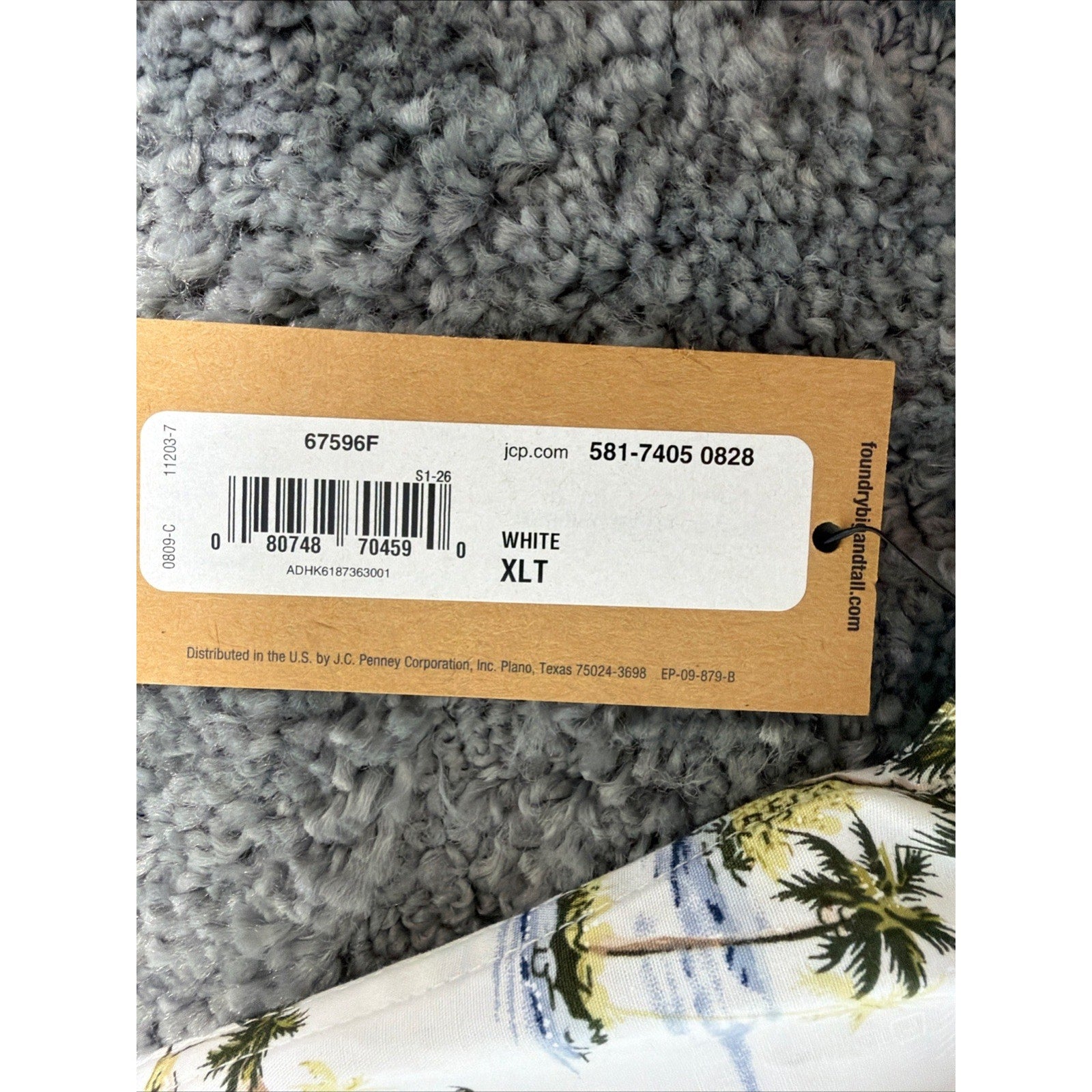 FOUNDRY MENS XLT HAWAIIAN SHIRT SHORT SLEEVE 100% Cotton Casual Beach New