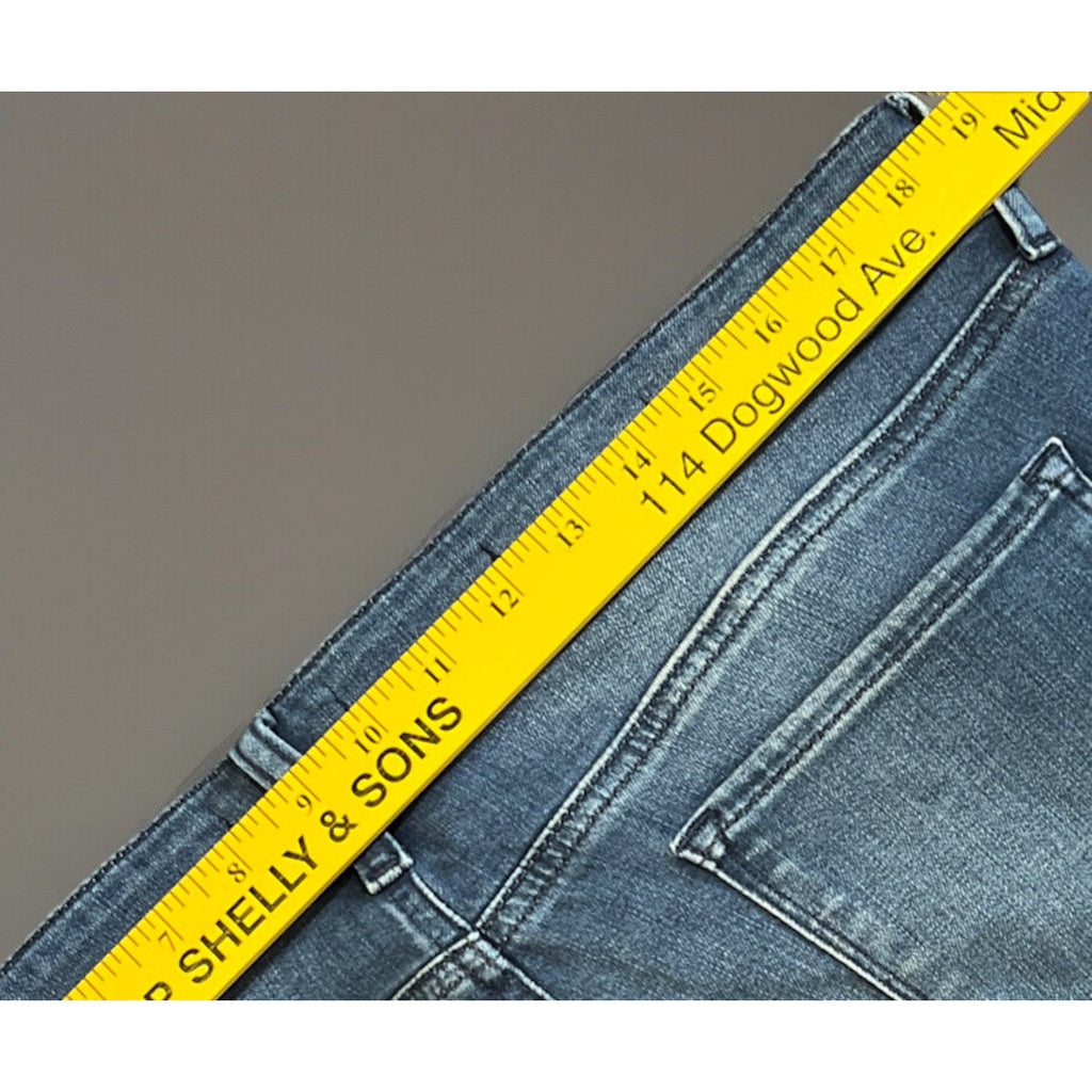 NYDJ Ami Skinny Jean Size 16 Split Hem Ankle Jeans Blue Stretch 36 x 28