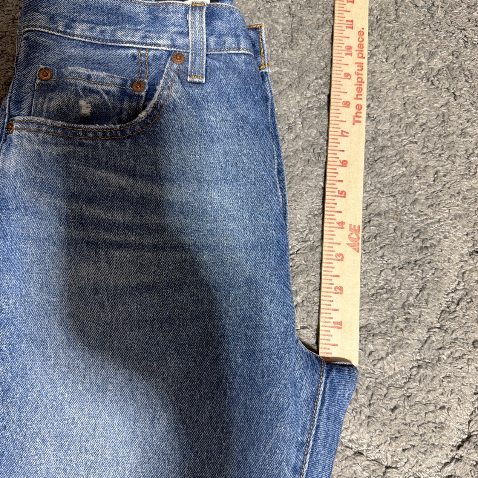 Levis 501 XX Straight Jeans Womens 26x30 Original Fit Premium Big E 125010358