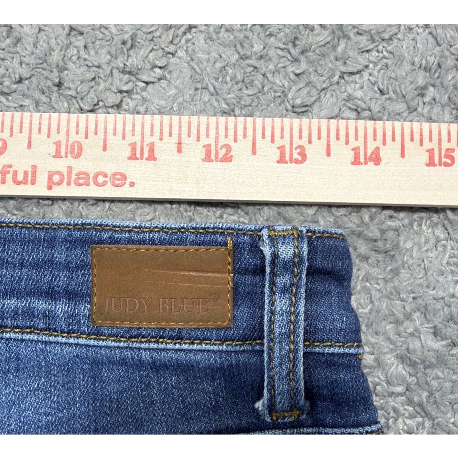 JUDY BLUE Jeans Womens 5/27 Skinny fit Mid Rise Denim Pants 28x28