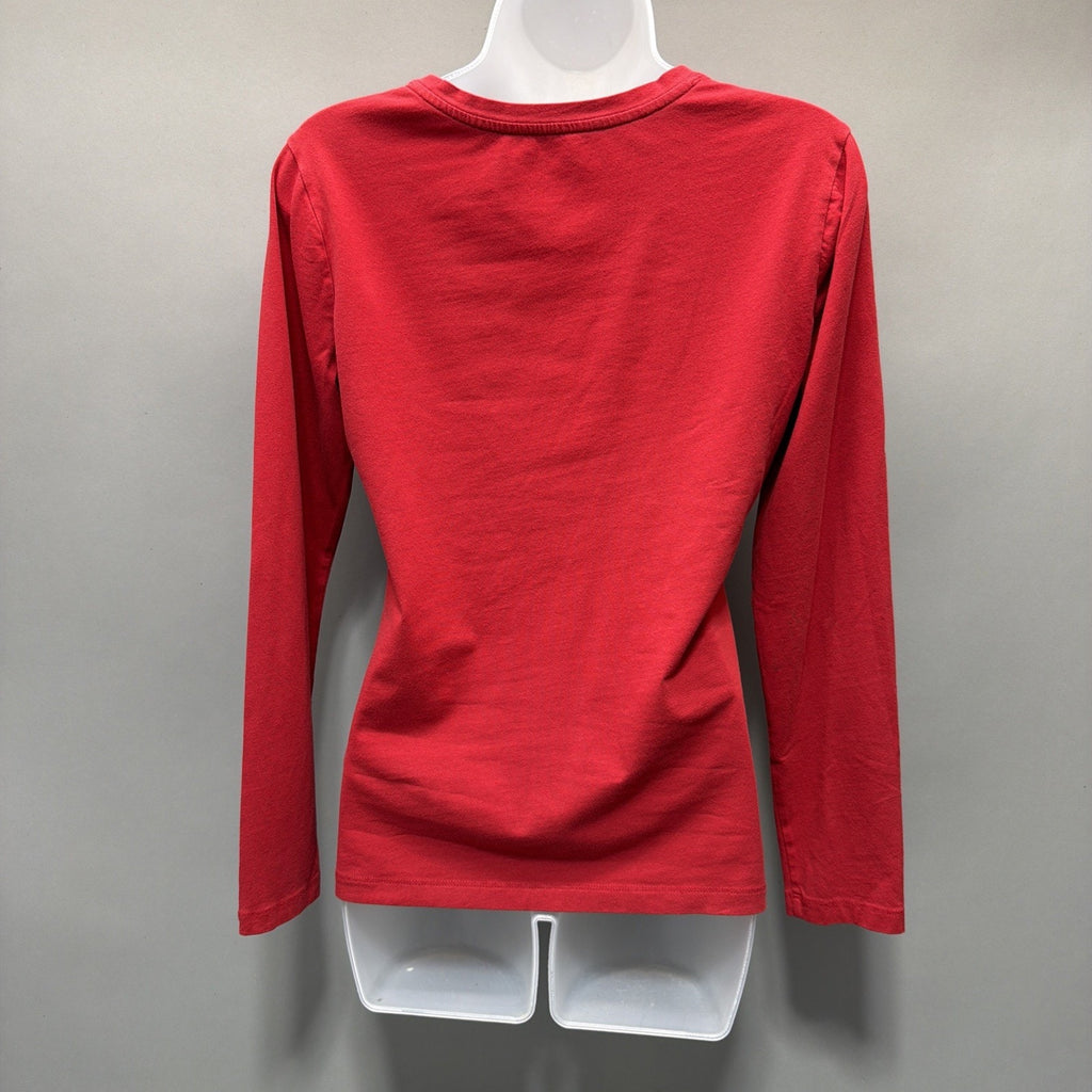 Banana Republic Women’s Red Long Sleeve Casual Top Sz Small