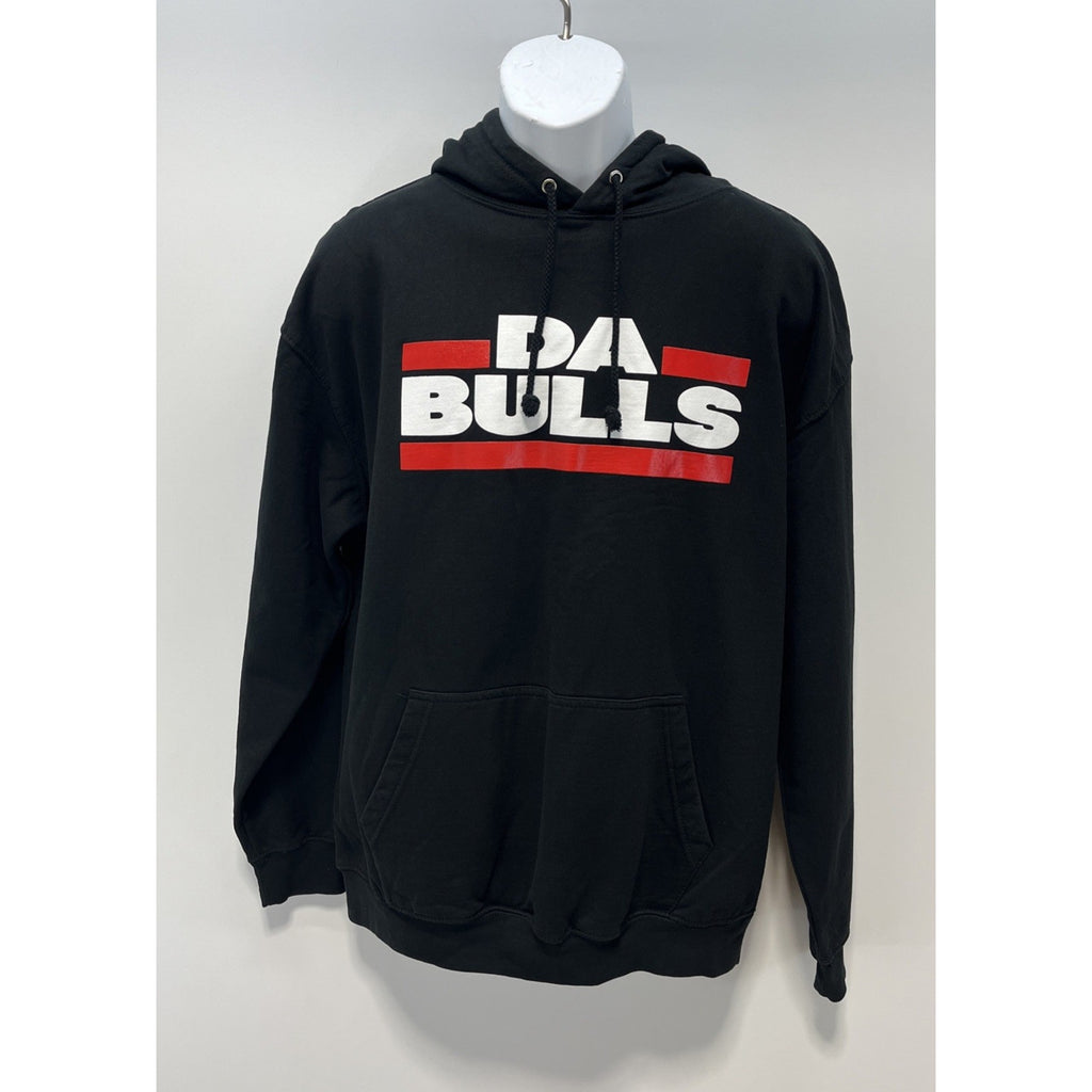 Men's Da Bulls Pullover Hoodie Chicago Sports Fan Athletic Basketball XL