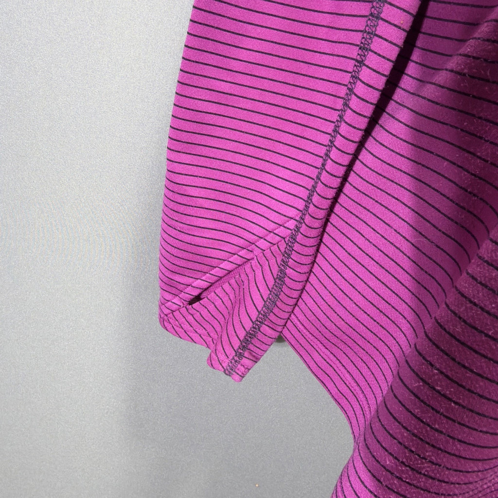Eddie Bauer Travex First Ascent Jacket Womens M Pink 1/4 Zip Stretch Outdoors