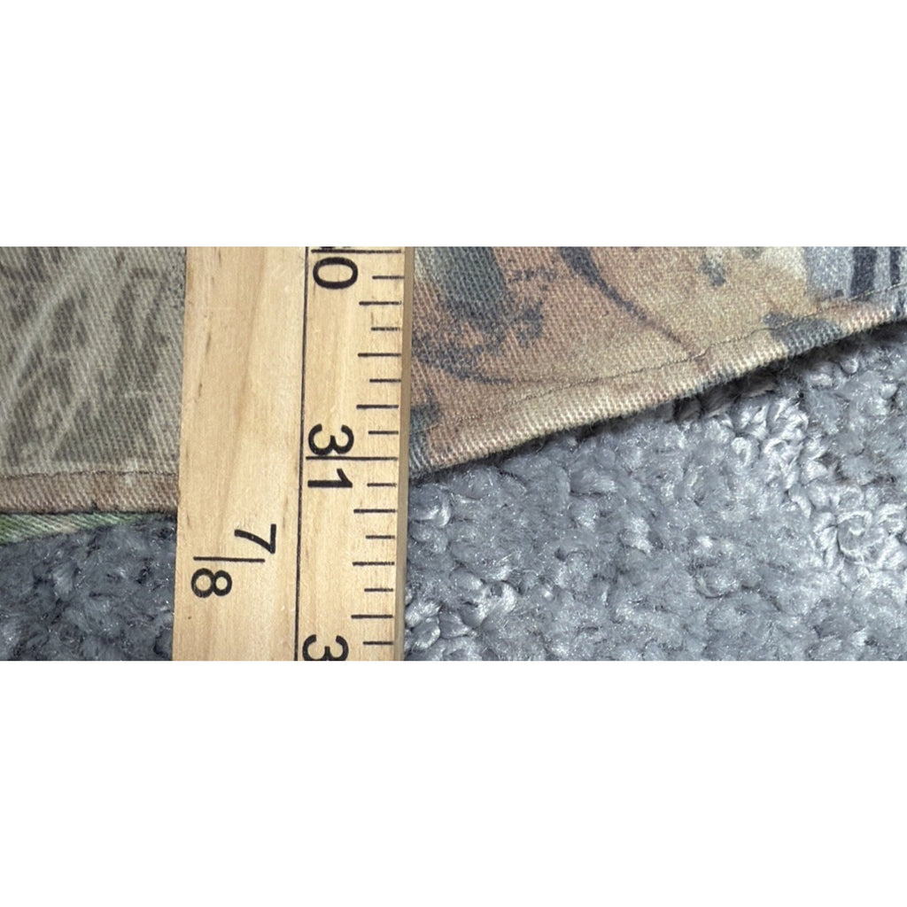 Vtg Buckthorn Mens XL Camouflage Heavyweight Button Front Shirt Made USA 2004