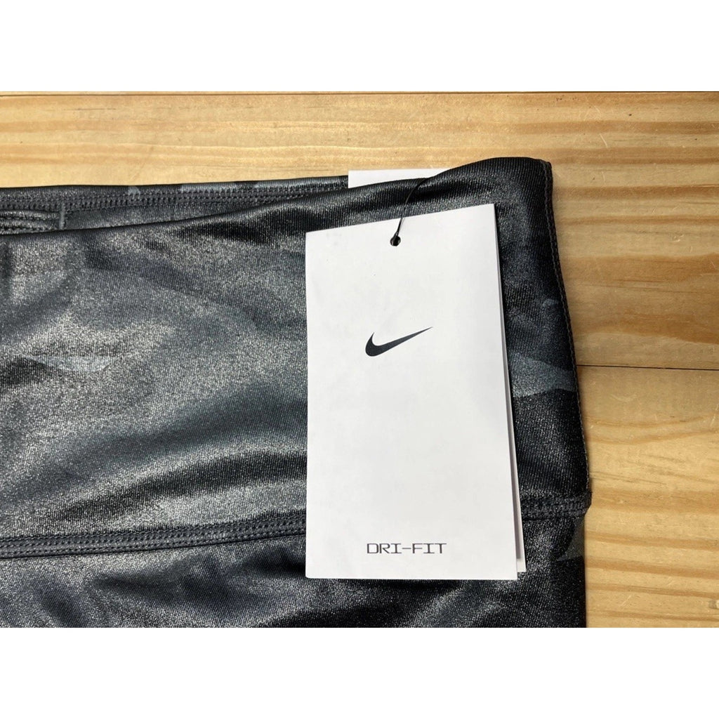Nike Camo Leggings NEW Camouflage Dri Fit Full Length Mid Rise XL $70 Logo NWT
