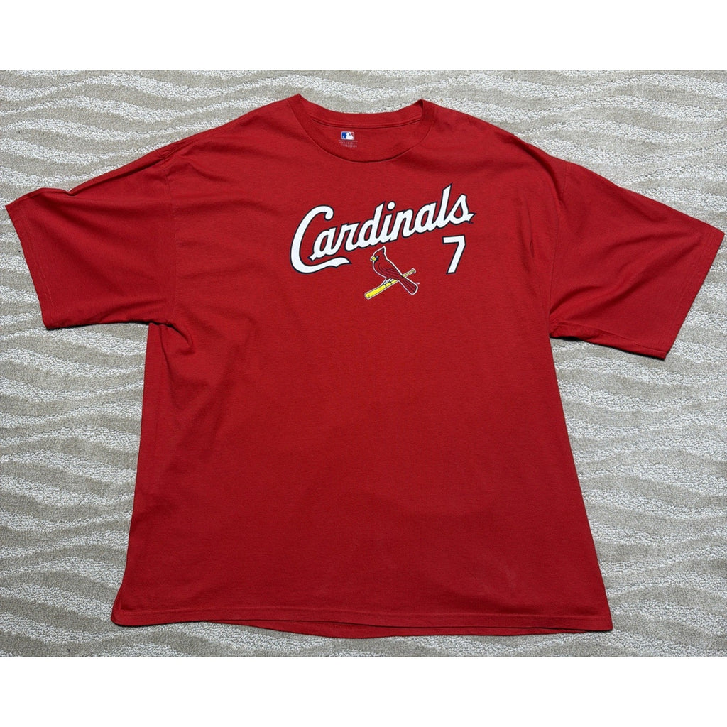 Vintage Y2K St Louis Cardinals #7 Matt Holiday Jersey Shirt MLB 3XL New W/O Tags