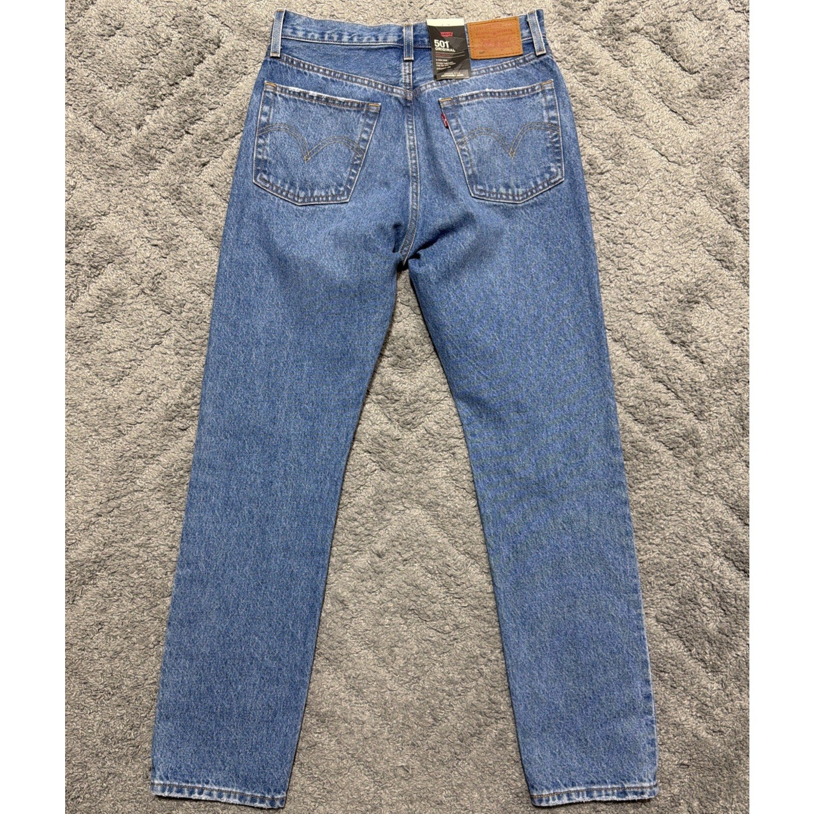 Levis 501 XX Straight Jeans Womens 26x30 Original Fit Premium Big E 125010358