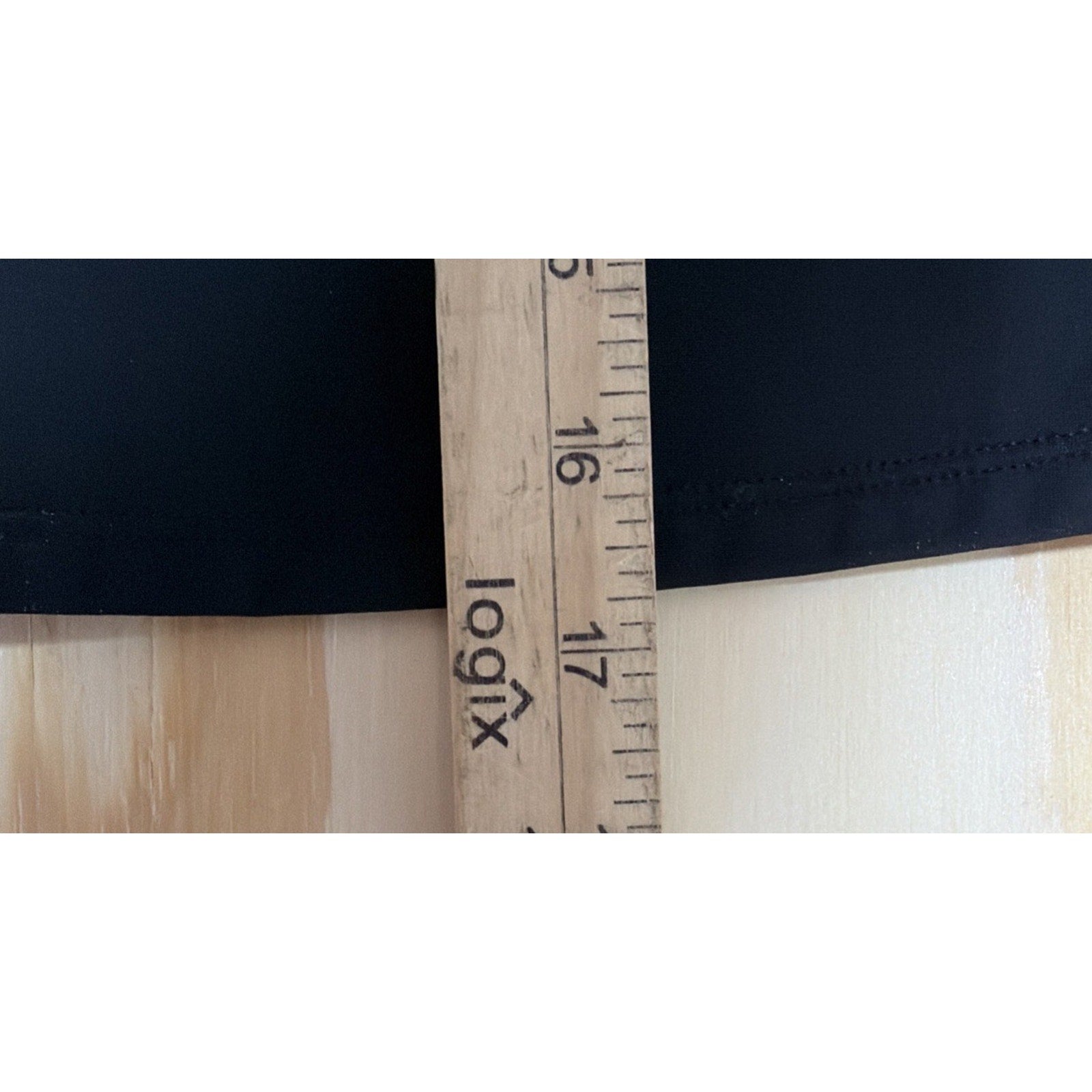 LIZ CLAIBORNE 12 High Rise Tummy Panel Full Coverage Swim Skirt Black New
