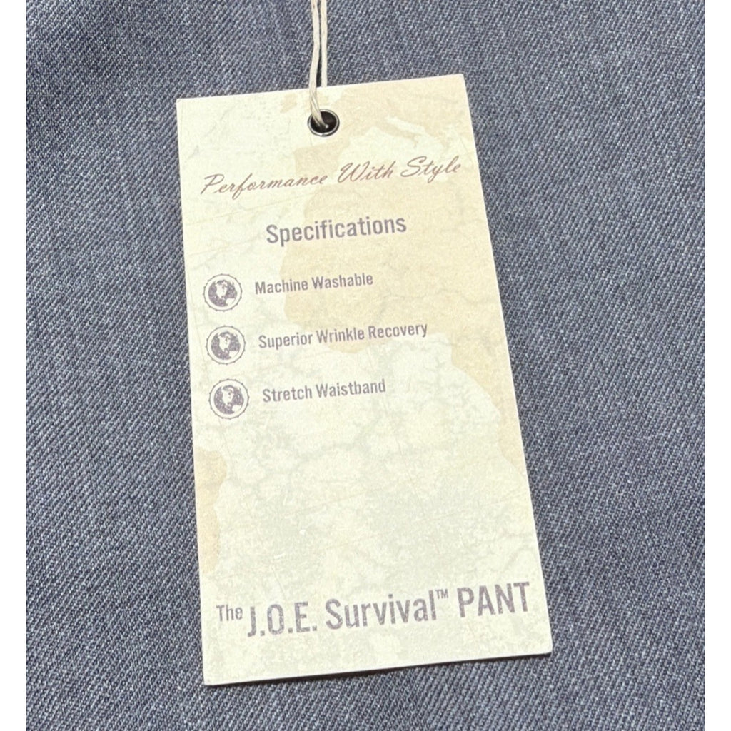 Vintage MENS JOSEPH ABBOUD Original SURVIVAL 100% WOOL DRESS PANTS, SZ 48 New