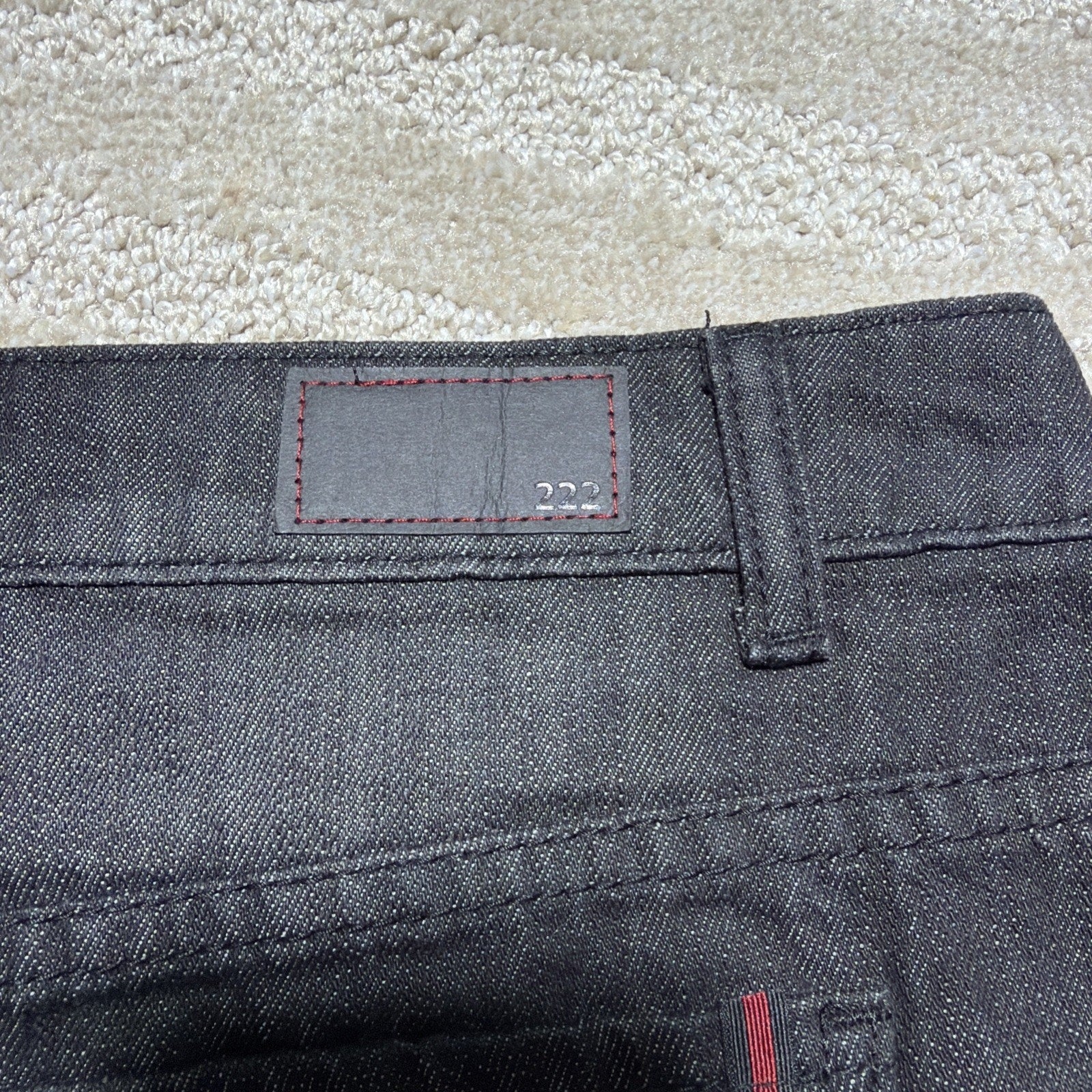 Adam Levine Women's 11/12 Raw Hem Destroyed Denim Cut-off Shorty Short NEW