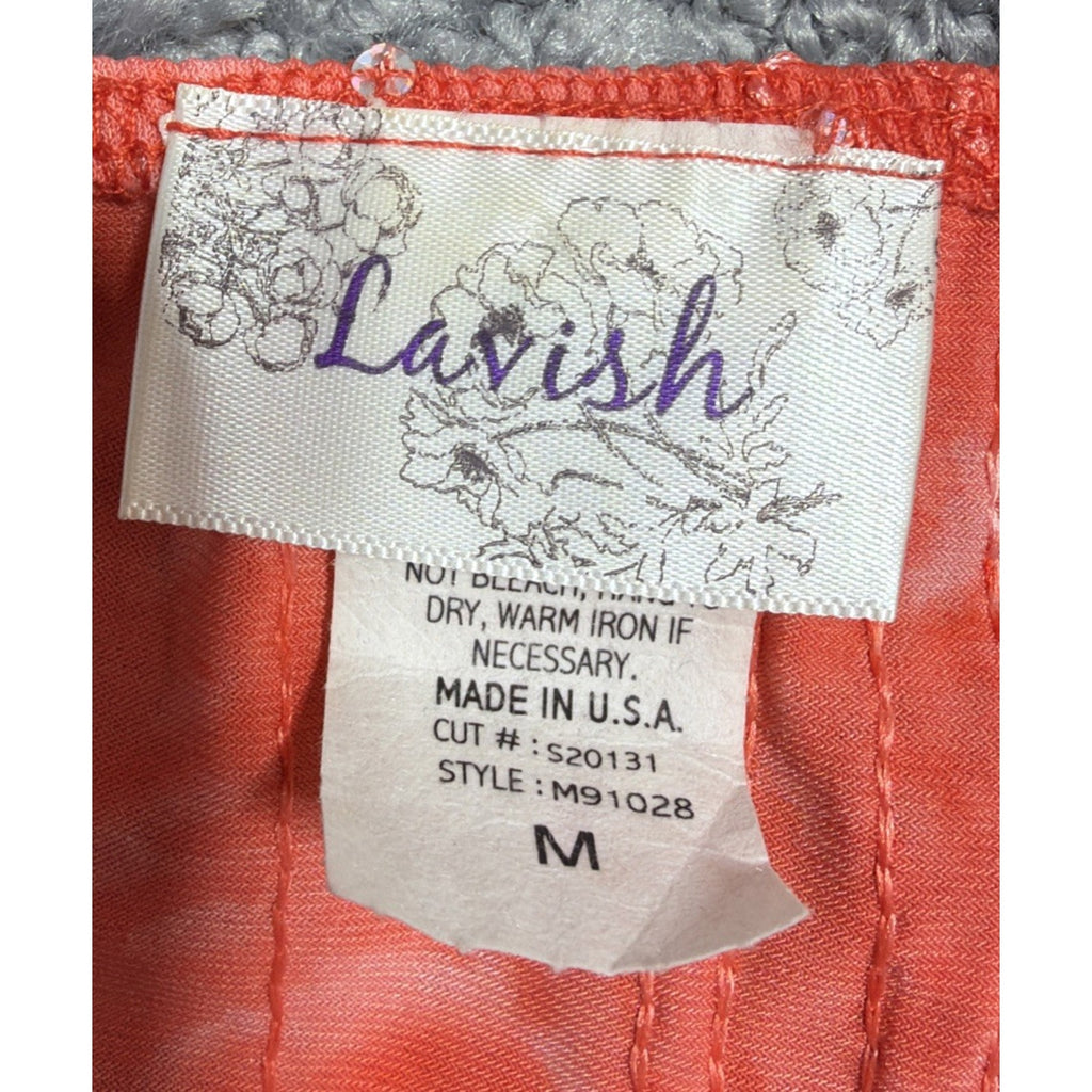 Lavish Top Vintage Sequins Space Dyed Made in the USA Medium