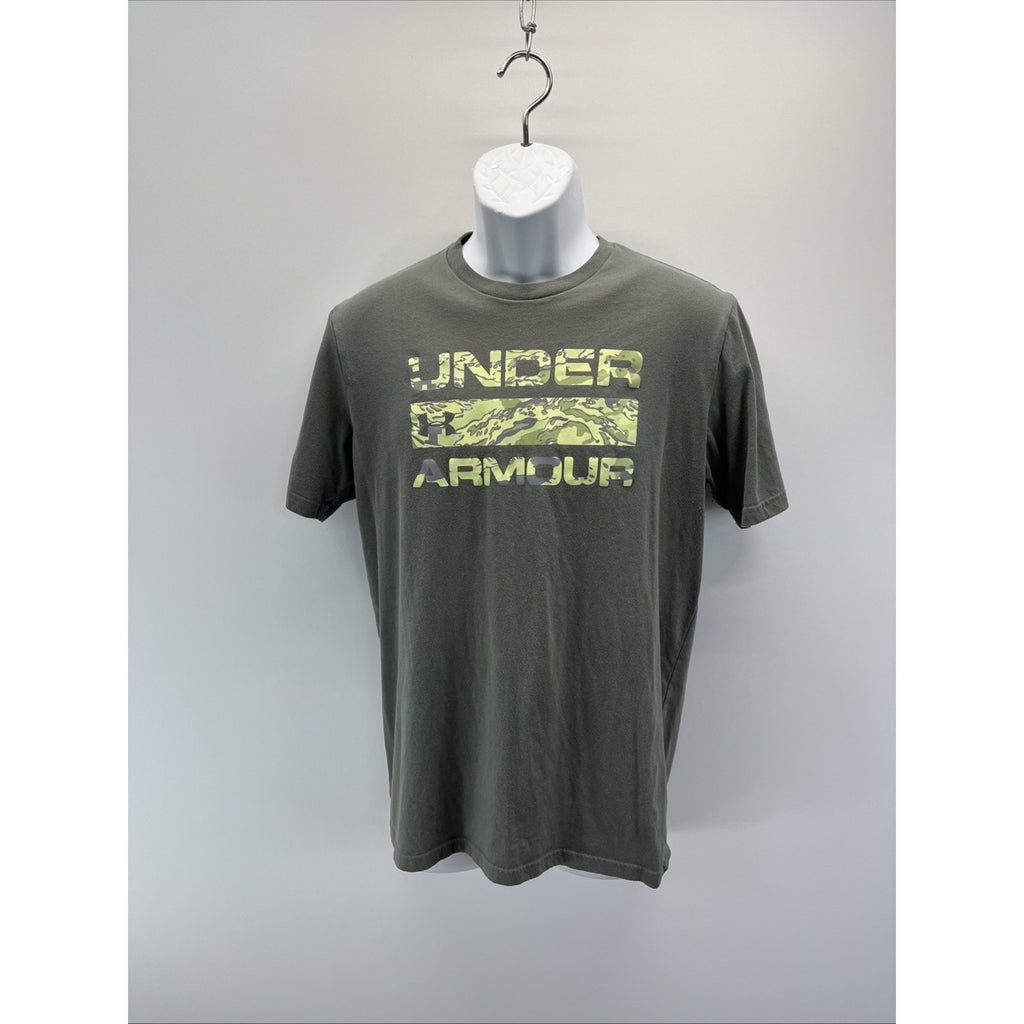 Under Armour Stacked Logo Fill T-Shirt - Mossy Taupe Size Medium