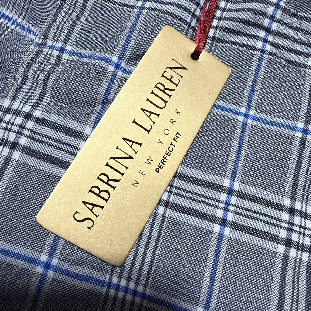 Womens Pants Size 12 Plaid Perfect Fit Ultra Soft Cropped Dress Sabrina Lauren