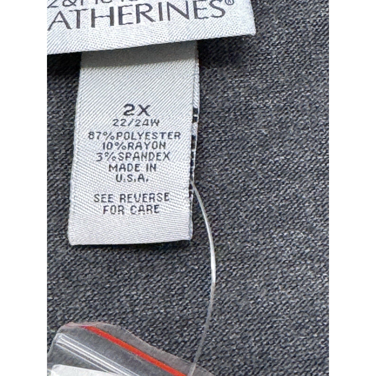 Liz &Me For Catherines Gray Black Button Cardigan Oversized Women’s Size 2X NWT