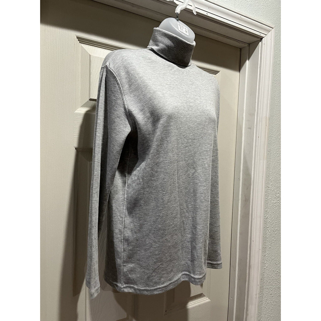 Bobbie Brooks Womens Long Sleeve Gray Sweater Large