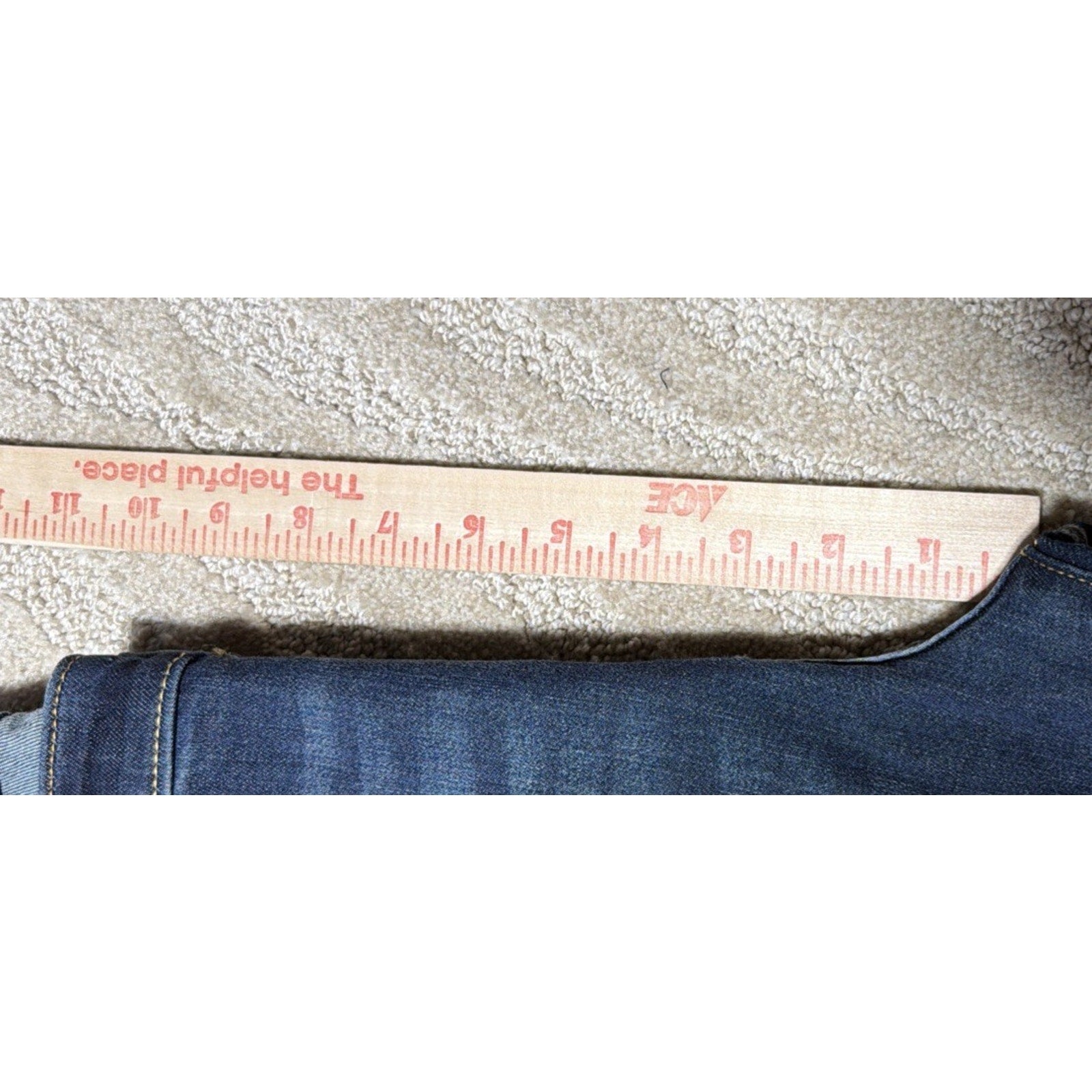 Arizona Jean Co Mid Rise Bootcut Jeans Womens Size 15 Dark Wash Stretch NWT