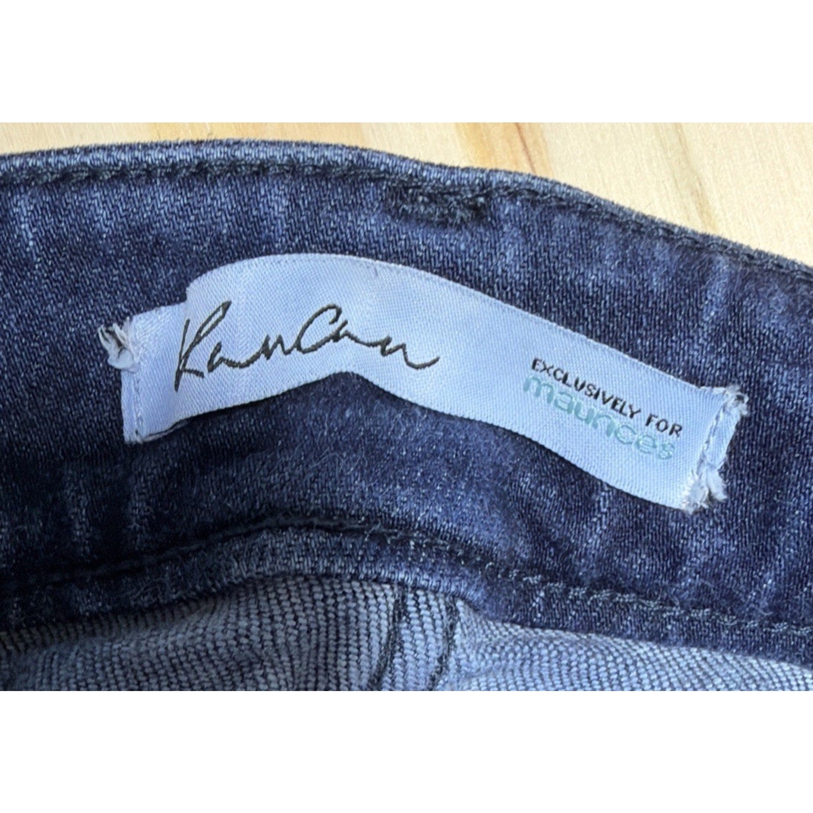 KanCan Womens Jeans Plus Size 20 Blue Skinny Slim Faded Mid Rise