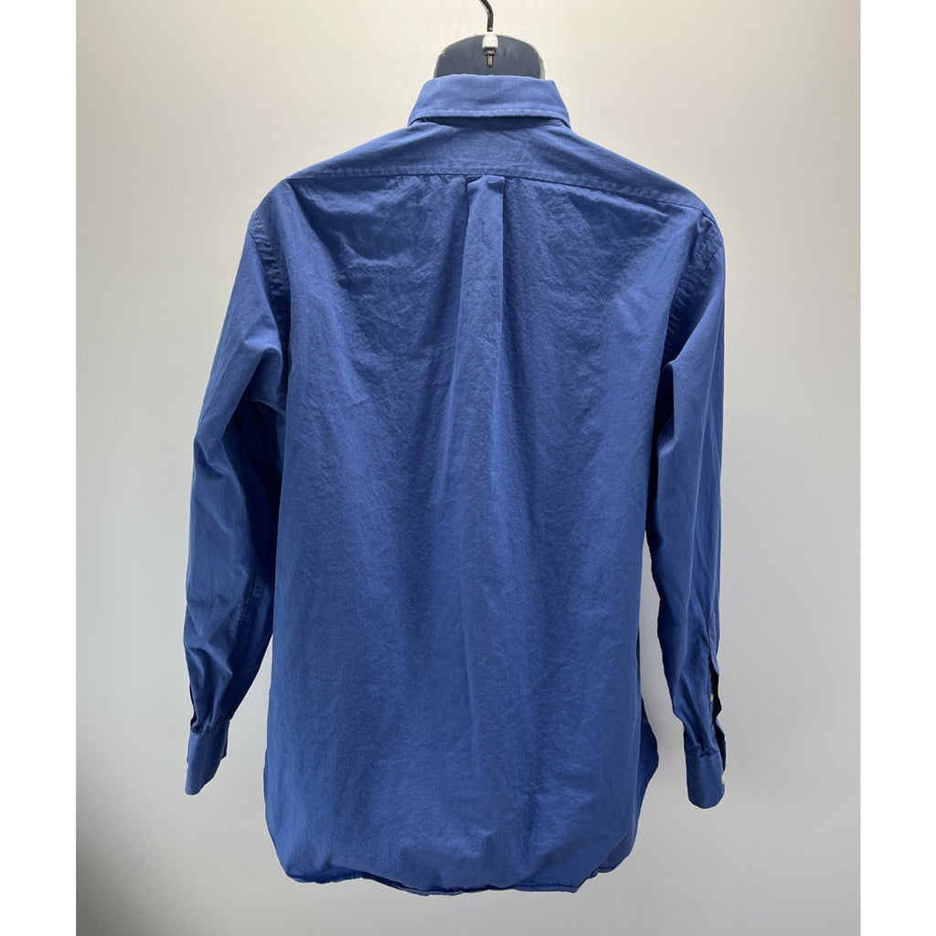 Tom James Custom Executive Collection Tailored Blue Shirt XL